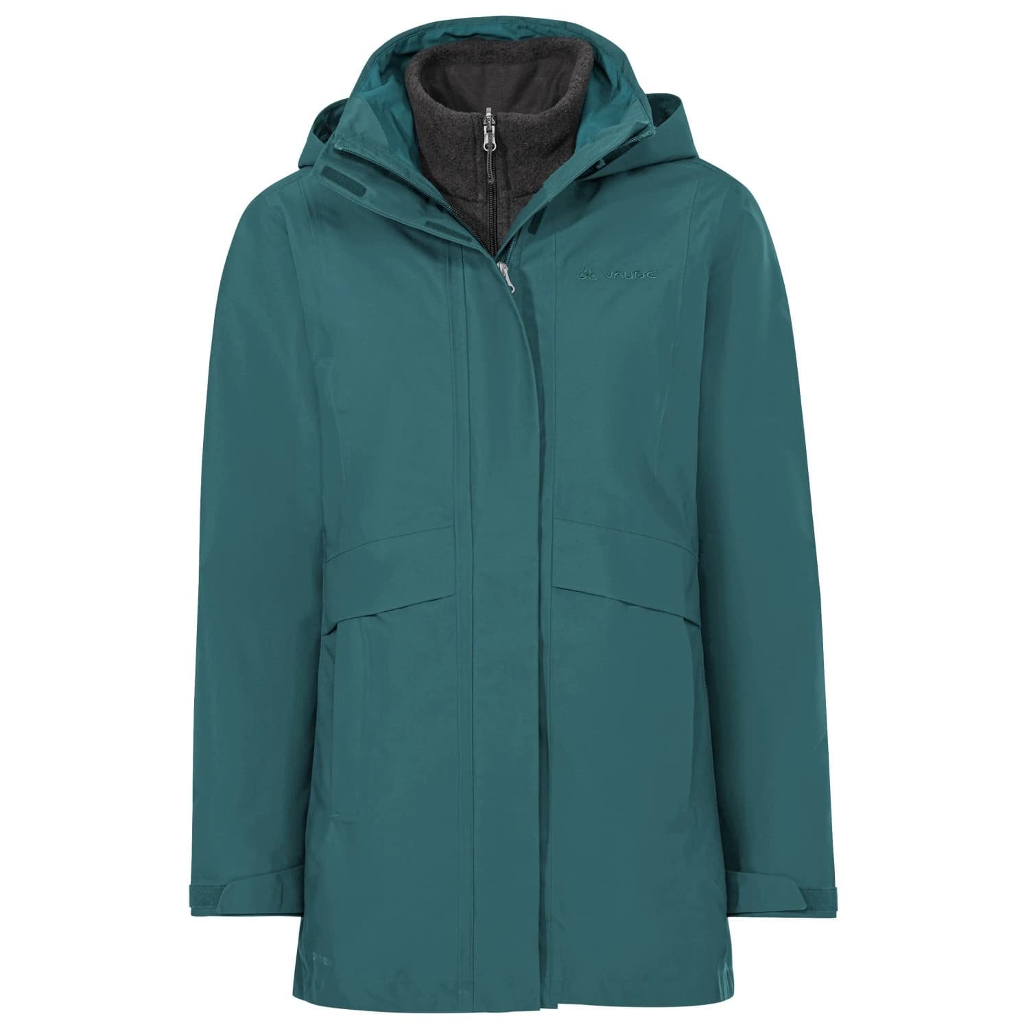 3-в-1 яке Vaude Women's Idris 3In1 Parka IV 3-in-1 jacket - Dark Fjord Green