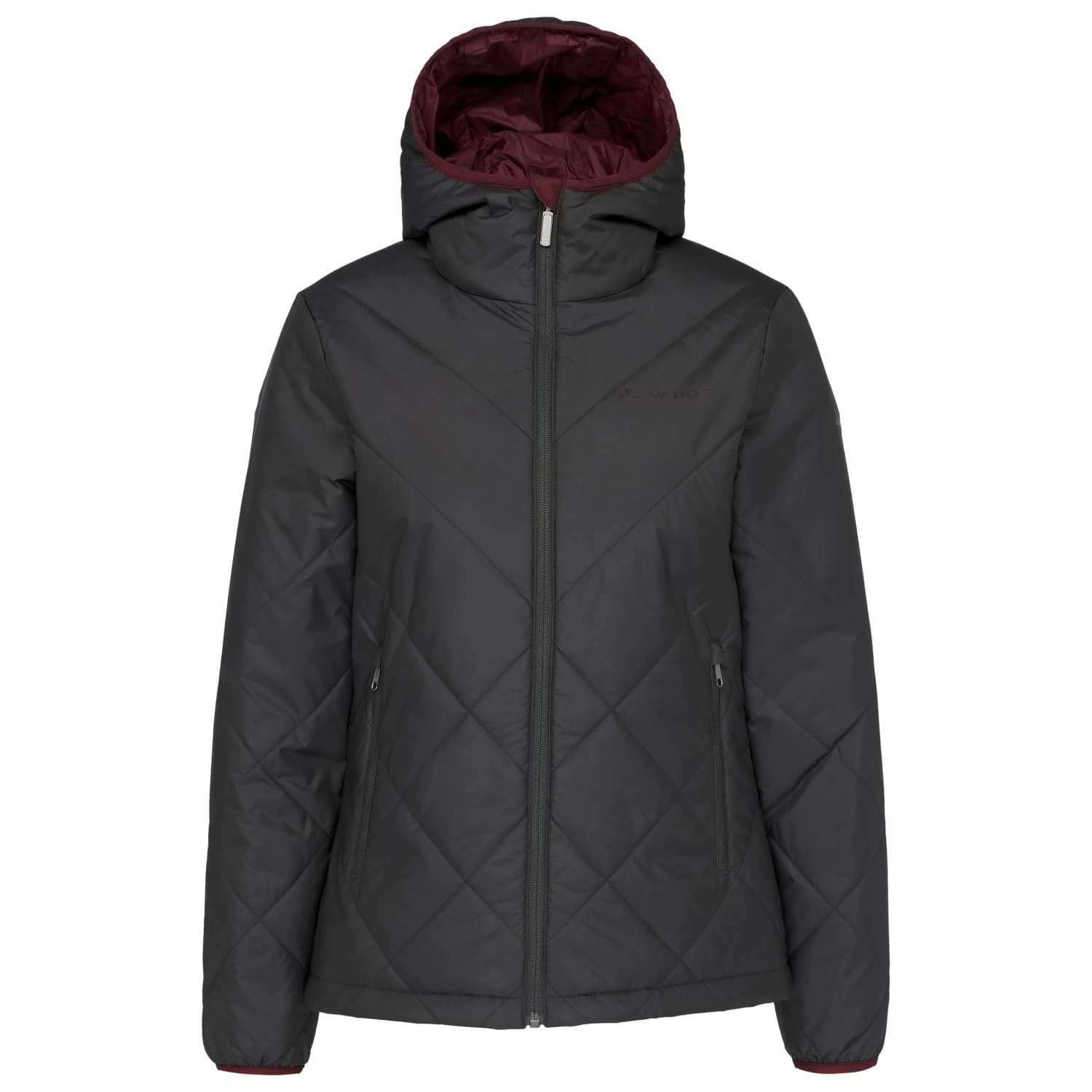 Синтетично яке Vaude Women's Vinales Hooded Jacket II Synthetic jacket - Graphite
