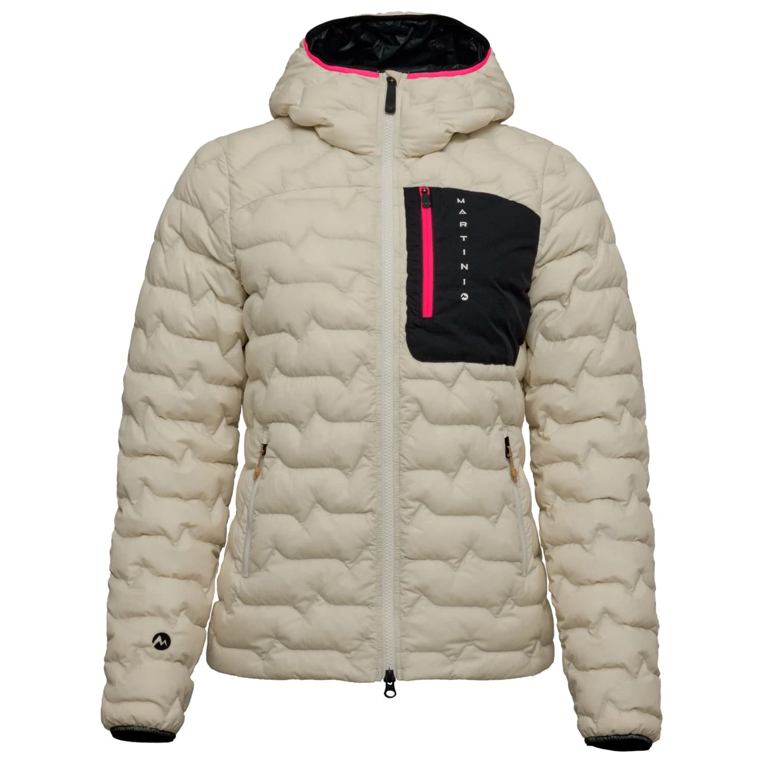 Пухено яке Martini Women's Firstline Next IN Down Jacket - Off White / Black