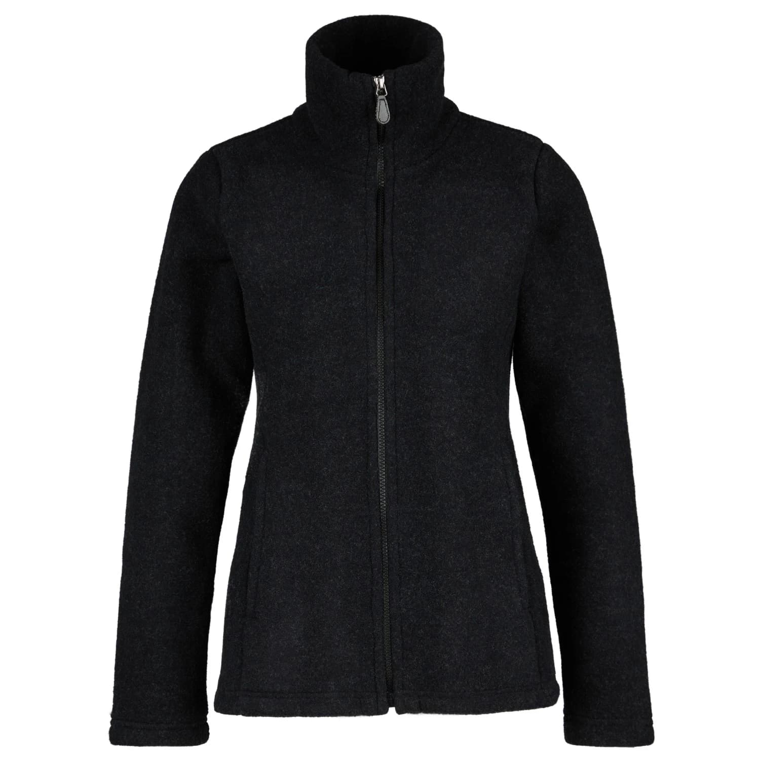 Дамско вълнено яке Engel Women's Fitted Jacket Wool jacket - Schwarz Melange