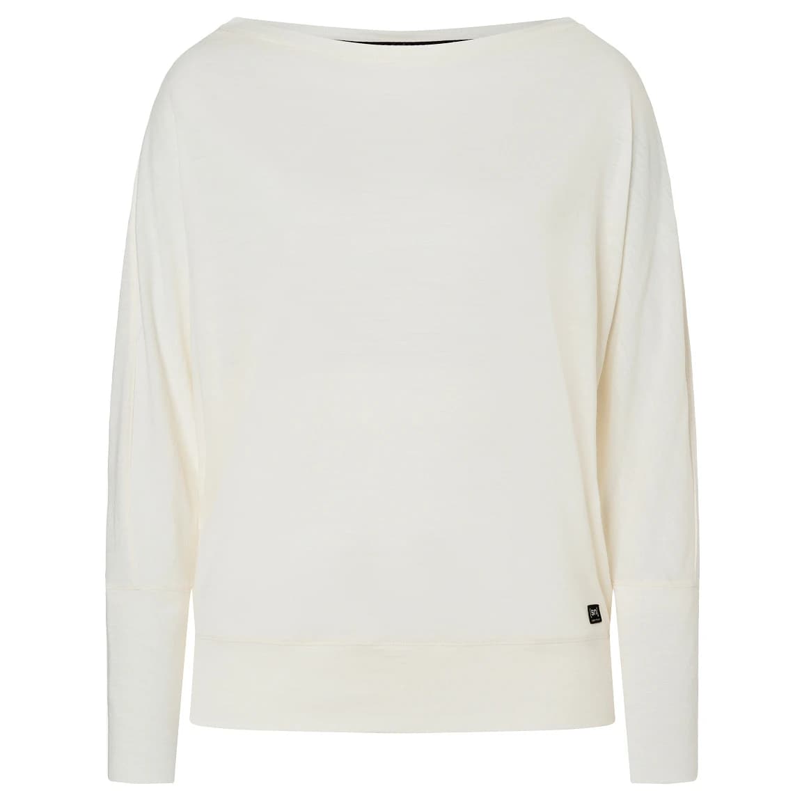 Дамска блуза с дълъг ръкав super.natural Women's Womens Kula Top Merino jumper - Fresh White