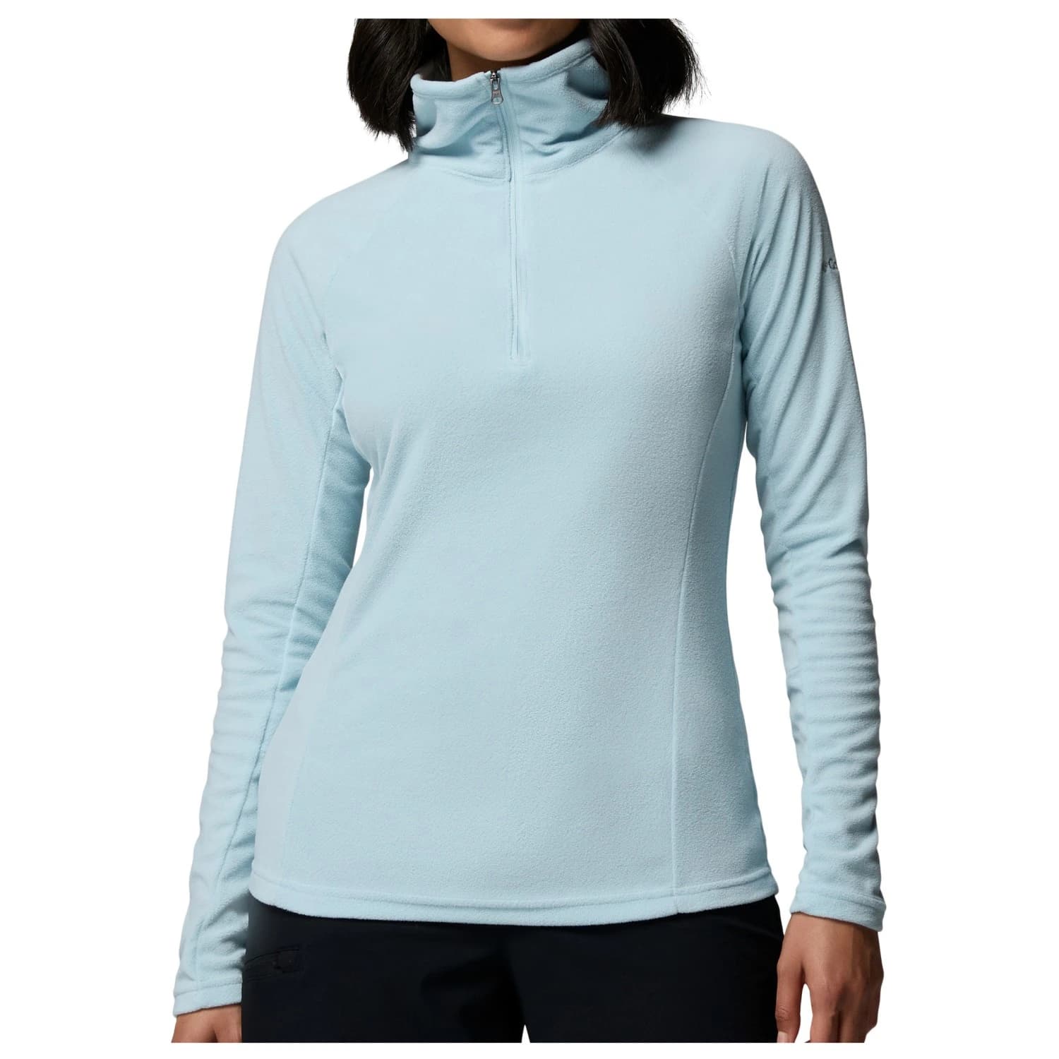Дамски поларен пуловер Columbia Women's Glacial IV 1/2 Zip Fleece jumper - Marine Light
