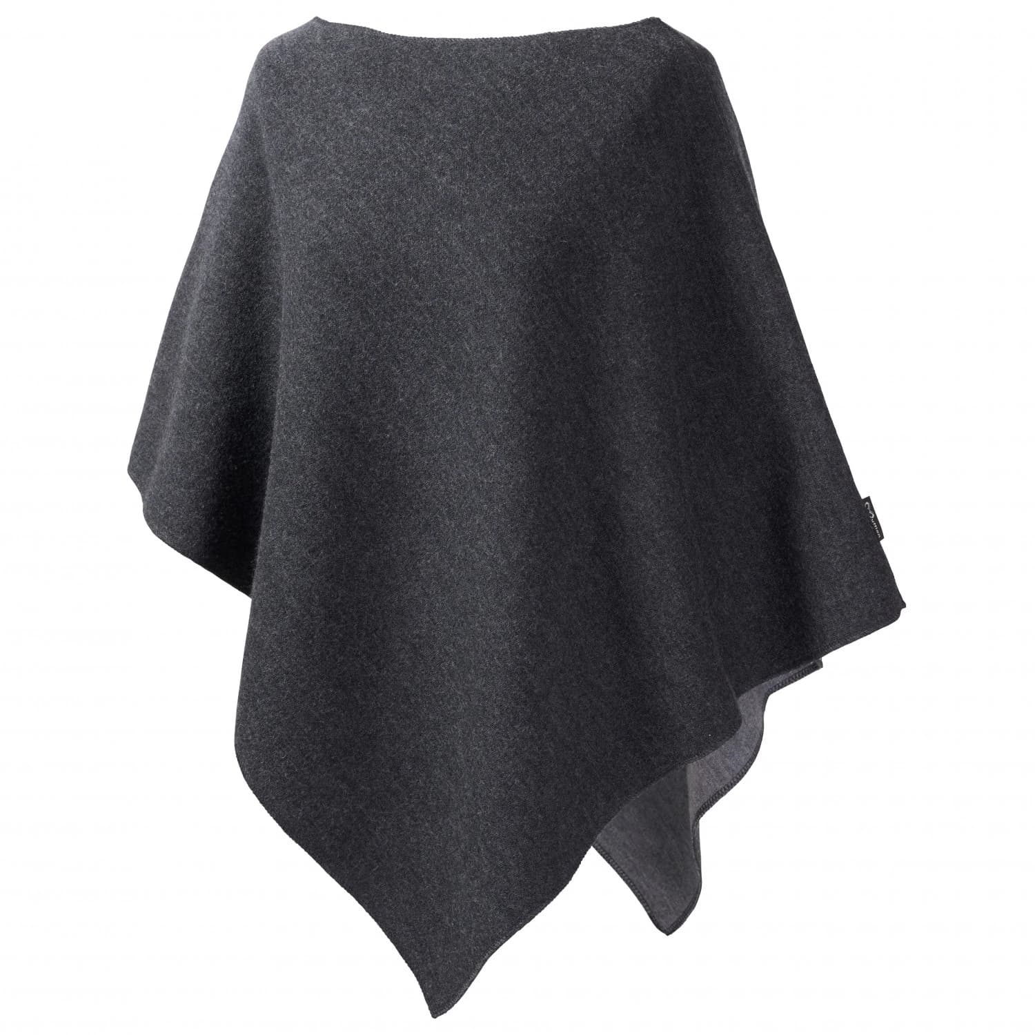 Дамско вълнено яке Mufflon Women's Extra Poncho - Granite / Stone