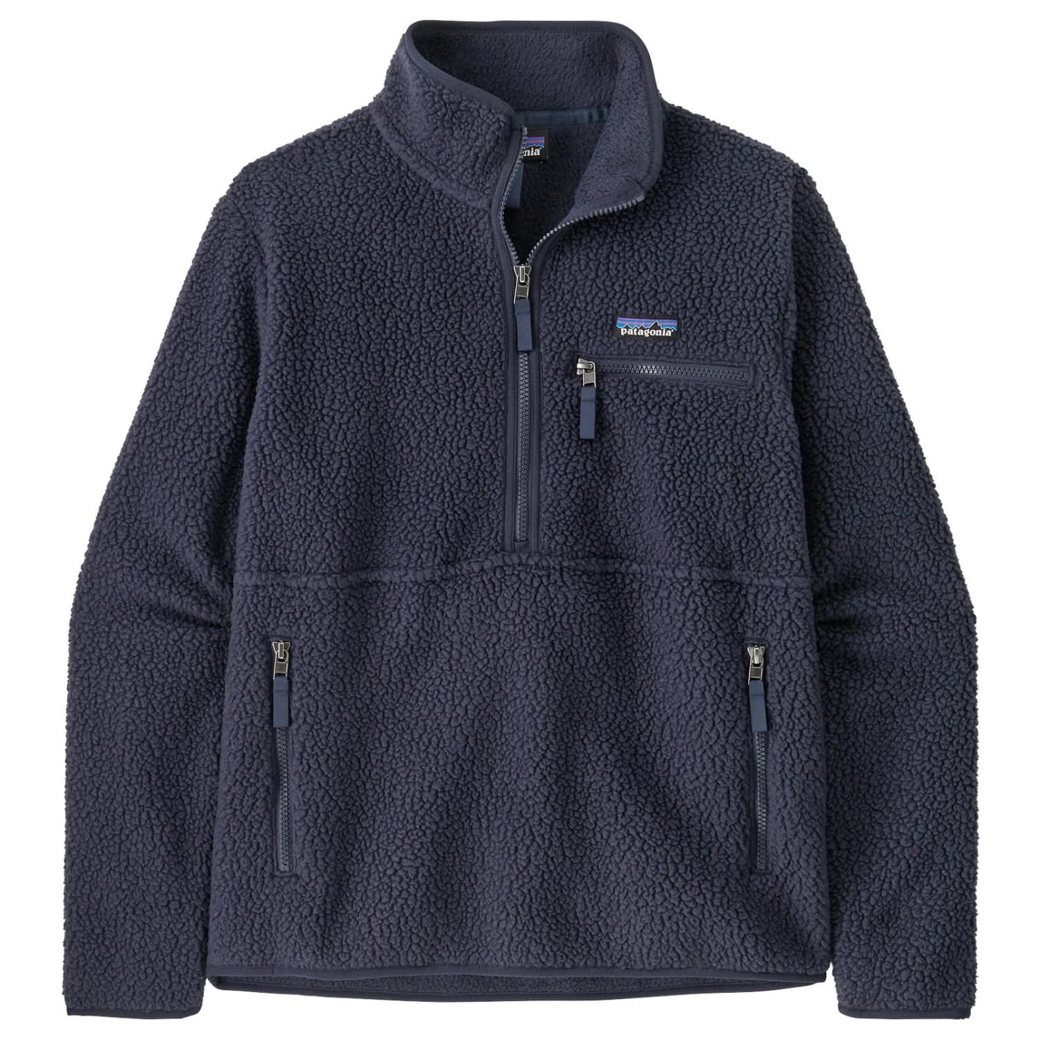 Дамски поларен пуловер Patagonia Women's Retro Pile Marsupial Fleece jumper - Sunken Blue