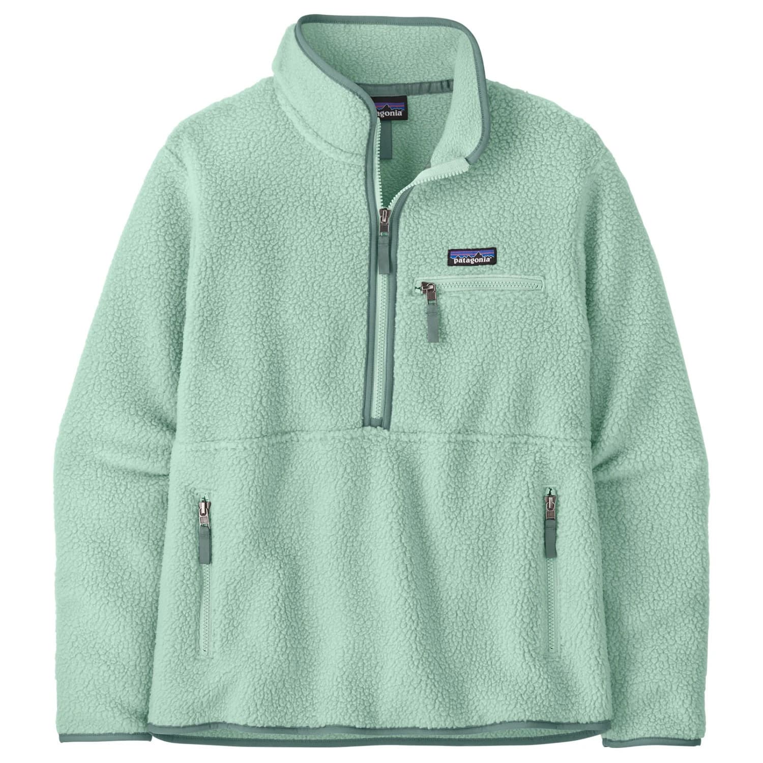 Дамски поларен пуловер Patagonia Women's Retro Pile Marsupial Fleece jumper - Thin Ice