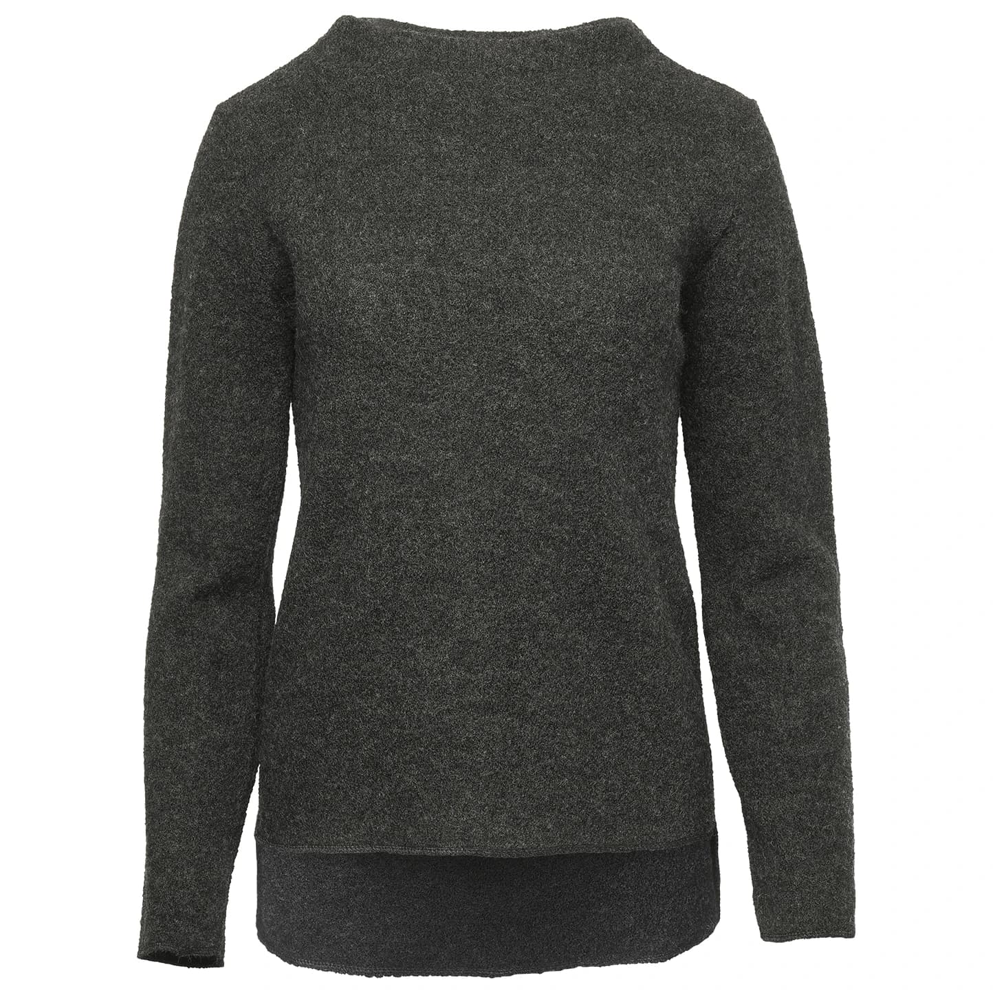 Дамски вълнен пуловер Reiff Women's Krepp-Pulli Frieda Wool jumper - Anthracite