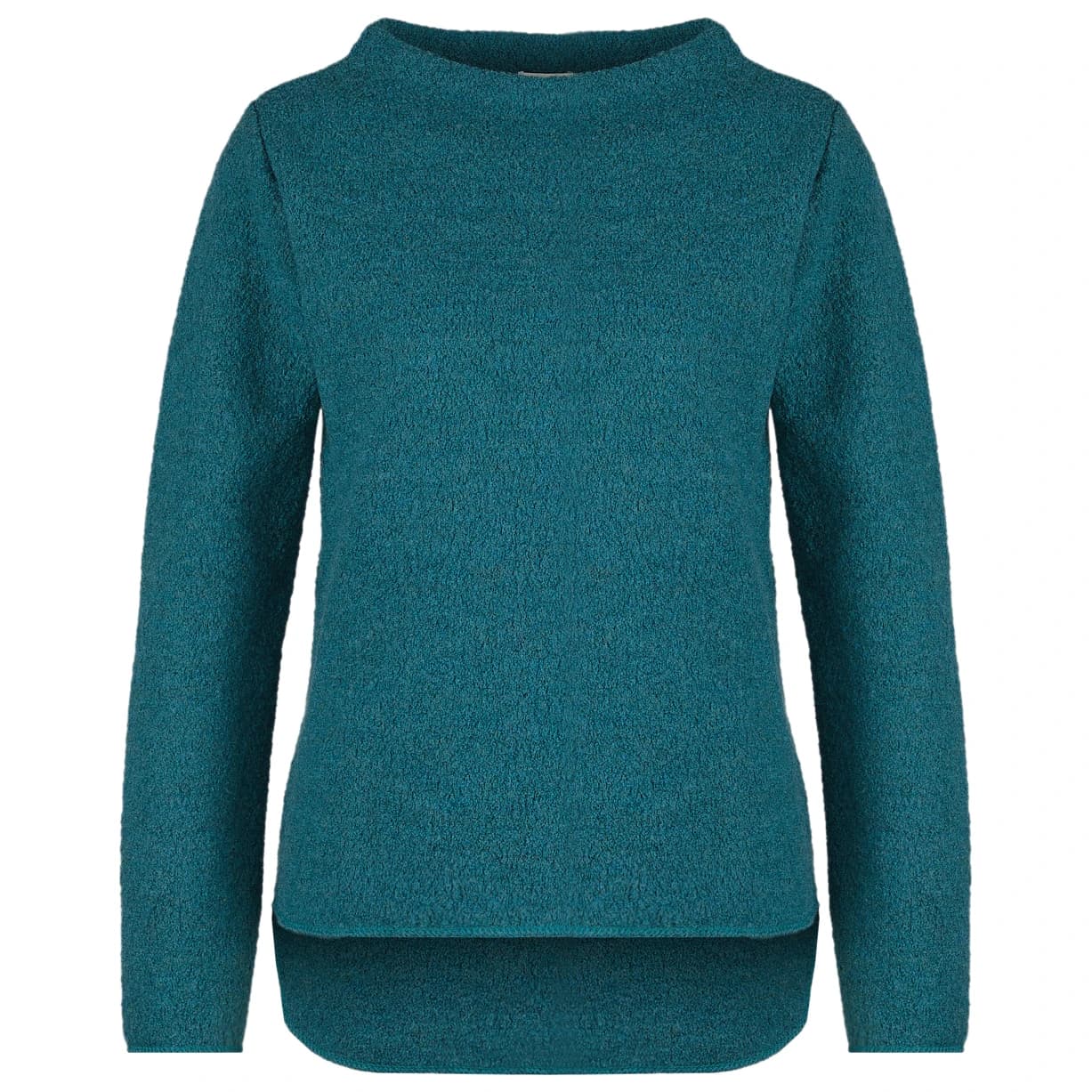 Дамски вълнен пуловер Reiff Women's Krepp-Pulli Frieda Wool jumper - Emerald