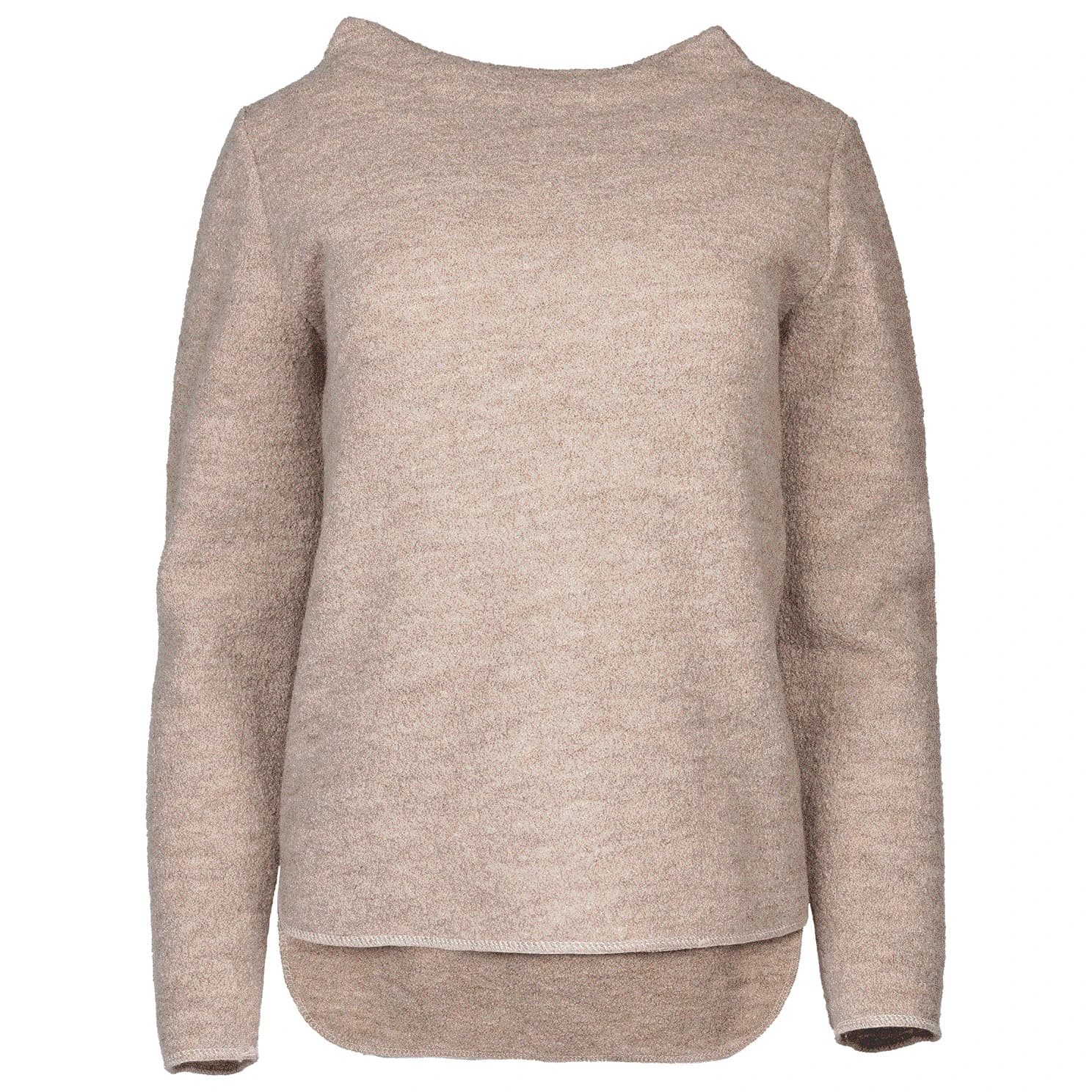 Дамски вълнен пуловер Reiff Women's Krepp-Pulli Frieda Wool jumper - Savanne