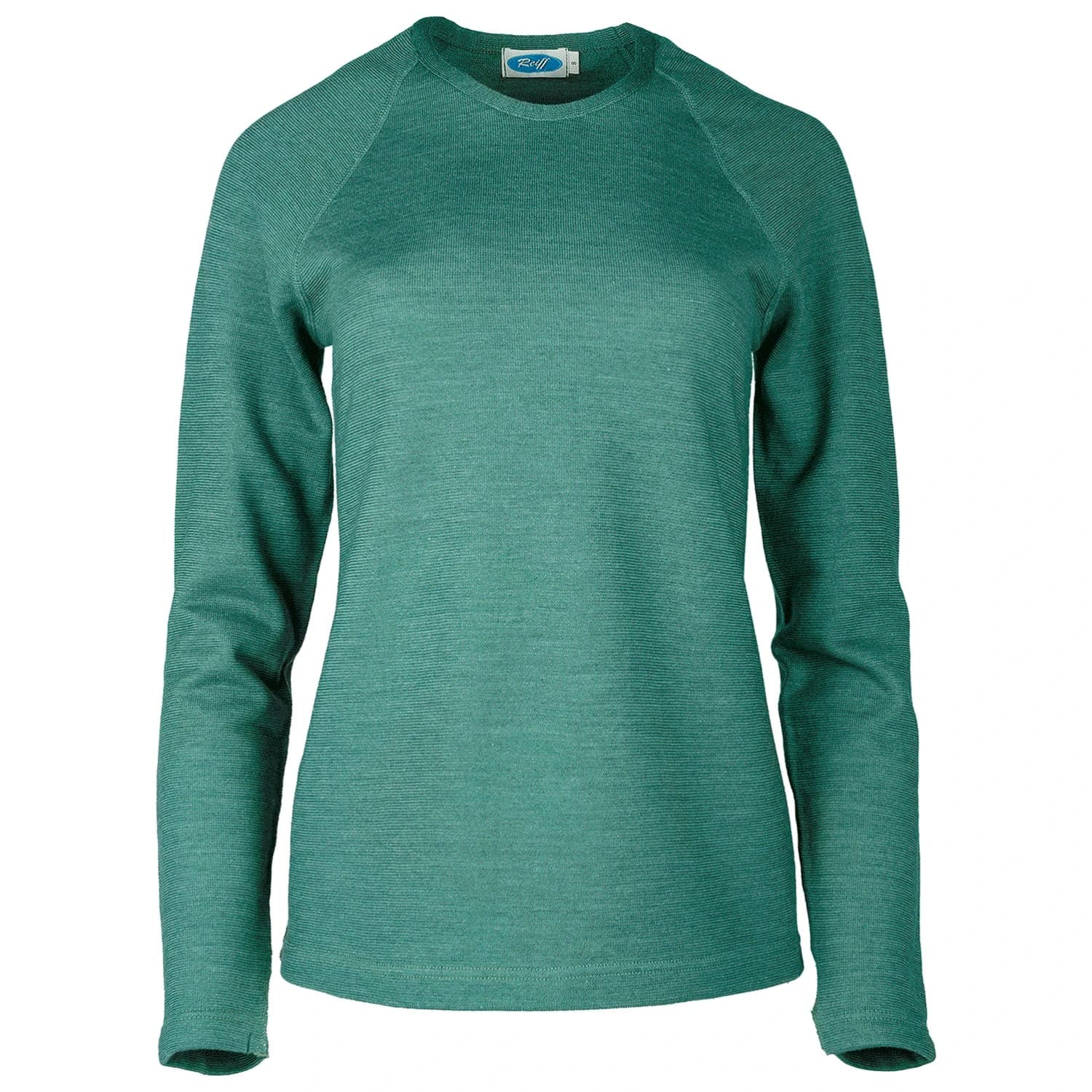 Дамски вълнен пуловер Reiff Women's Shirt Fany Merino jumper - Sage