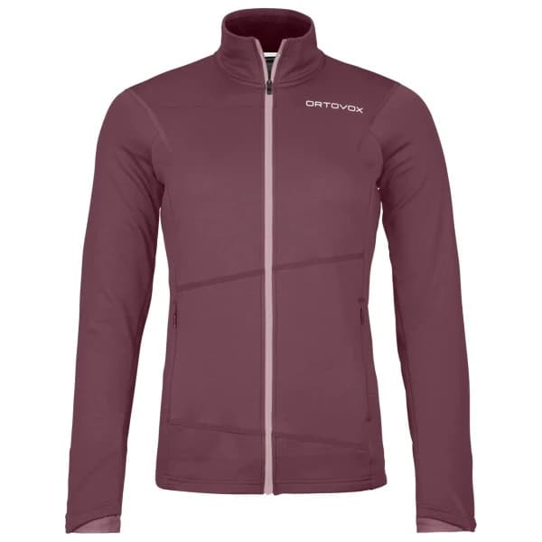 Вълнено яке Ortovox Women's Fleece Light Jacket Fleece jacket - Chestnut