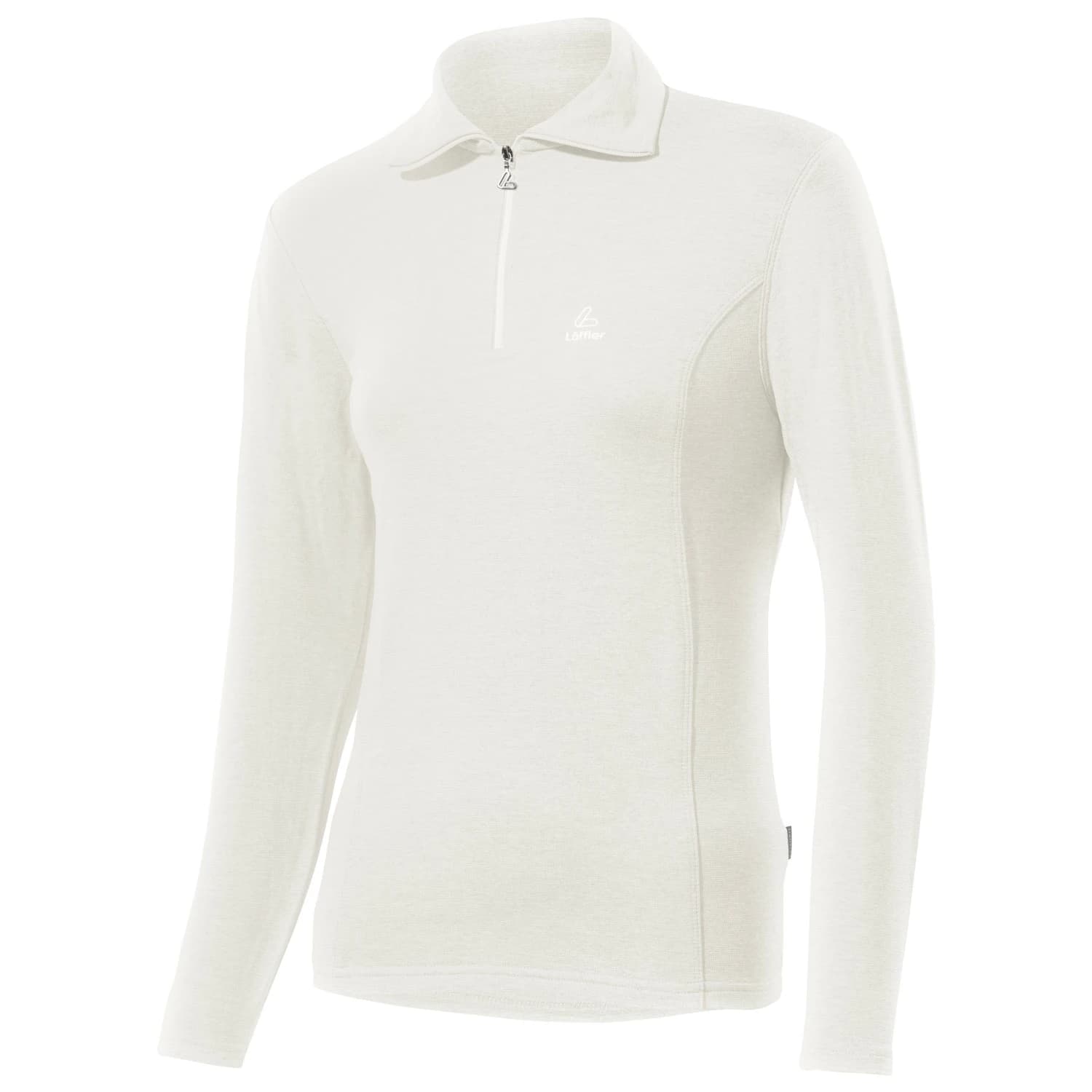 Поларен пуловер Löffler Women's Midlayer Evo Turtle Transtex Fleece jumper - Cremewhite