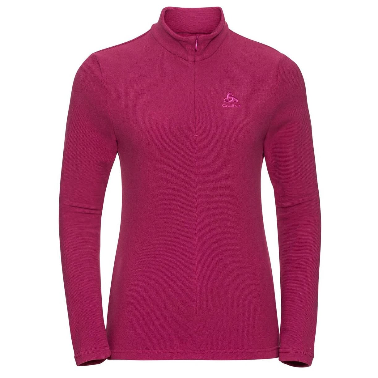 Дамски поларен пуловер Odlo Women's Midlayer 1/2 Zip Roy Fleece jumper - Festival Fuchsia / Raspberry Fudge