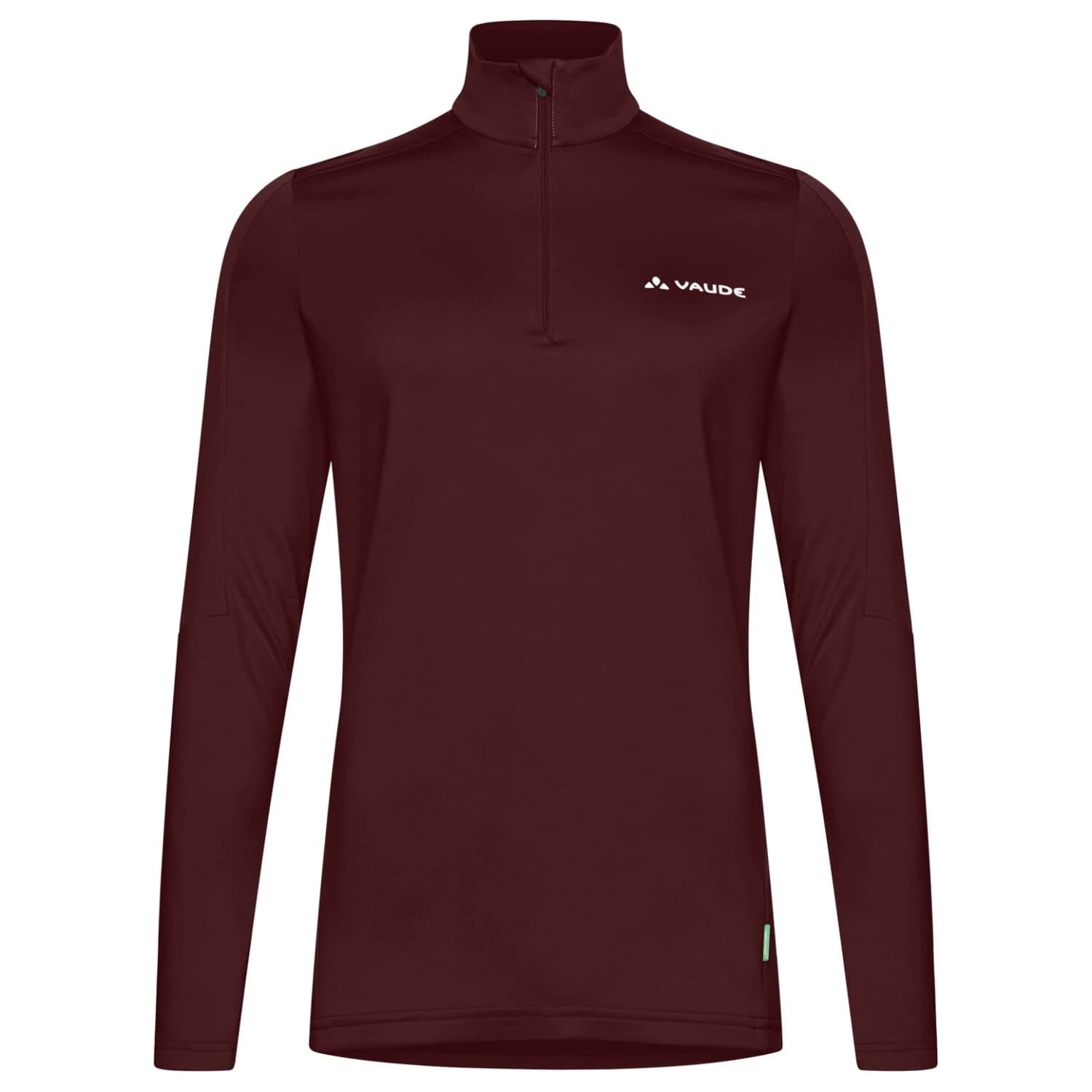Поларен пуловер Vaude Women's Livigno Halfzip II Fleece jumper - Dark Oak
