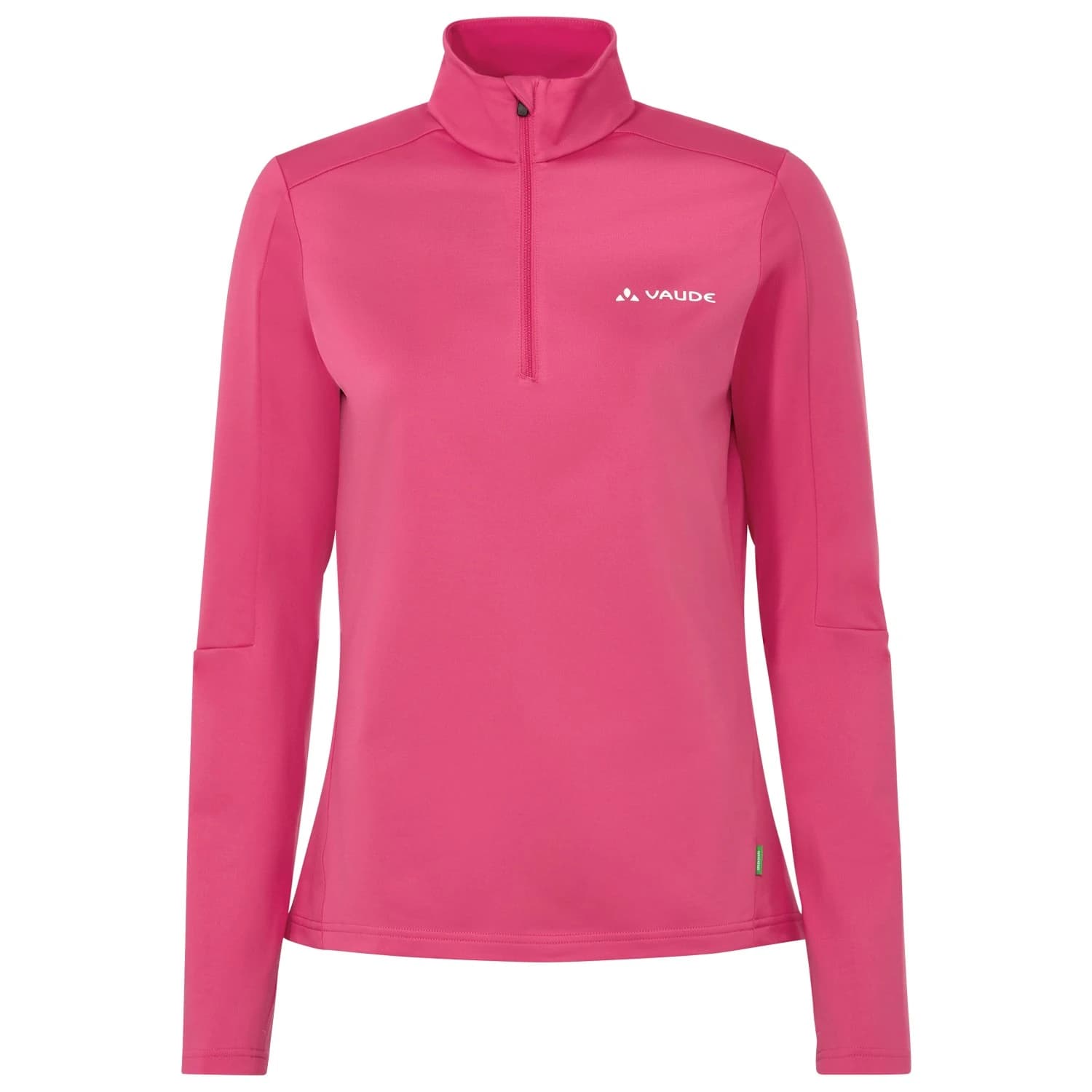 Поларен пуловер Vaude Women's Livigno Halfzip II Fleece jumper - Hibiscus Pink
