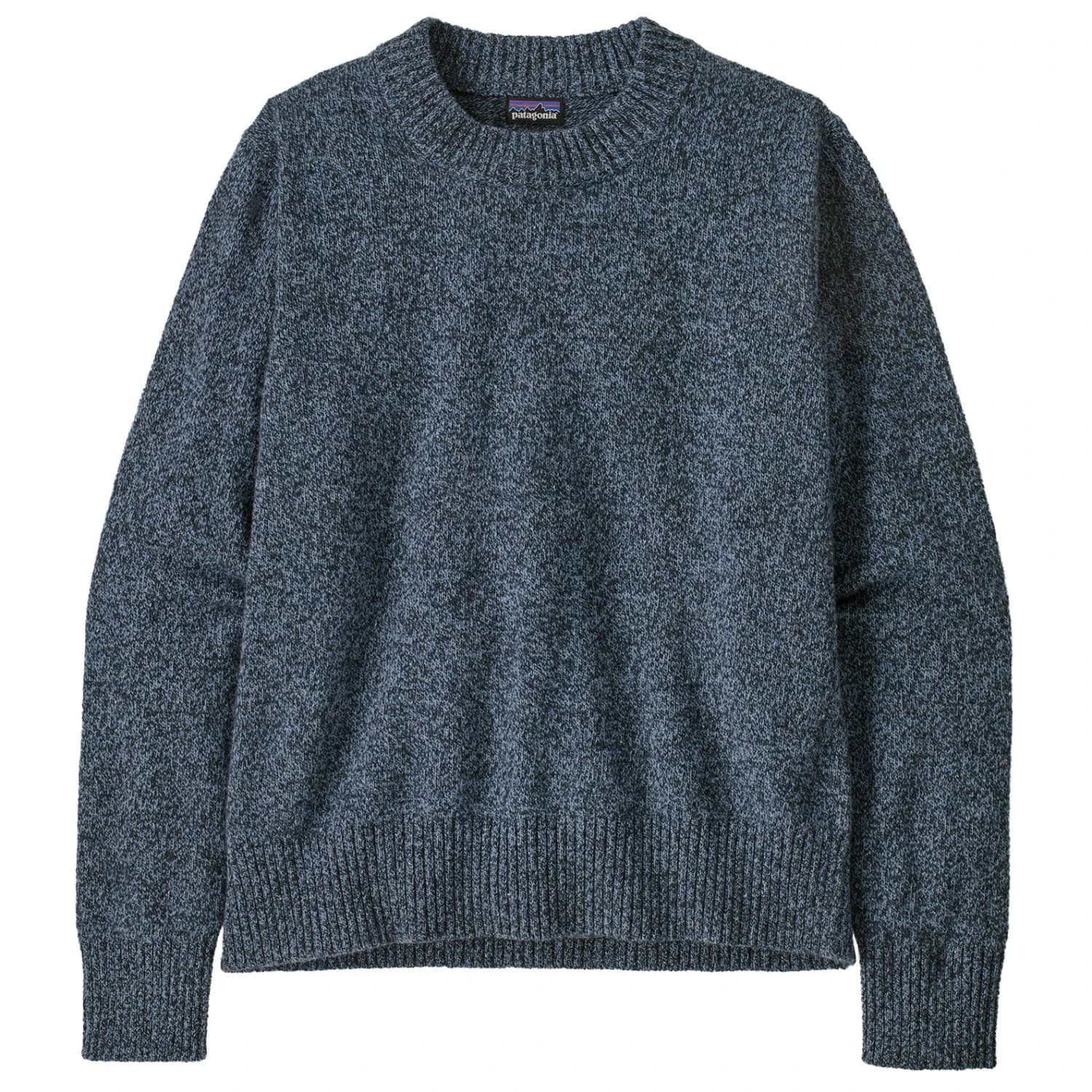 Дамски вълнен пуловер Patagonia Women's Recycled Wool Crewneck Sweater Wool jumper - Dappled: Sunken Blue