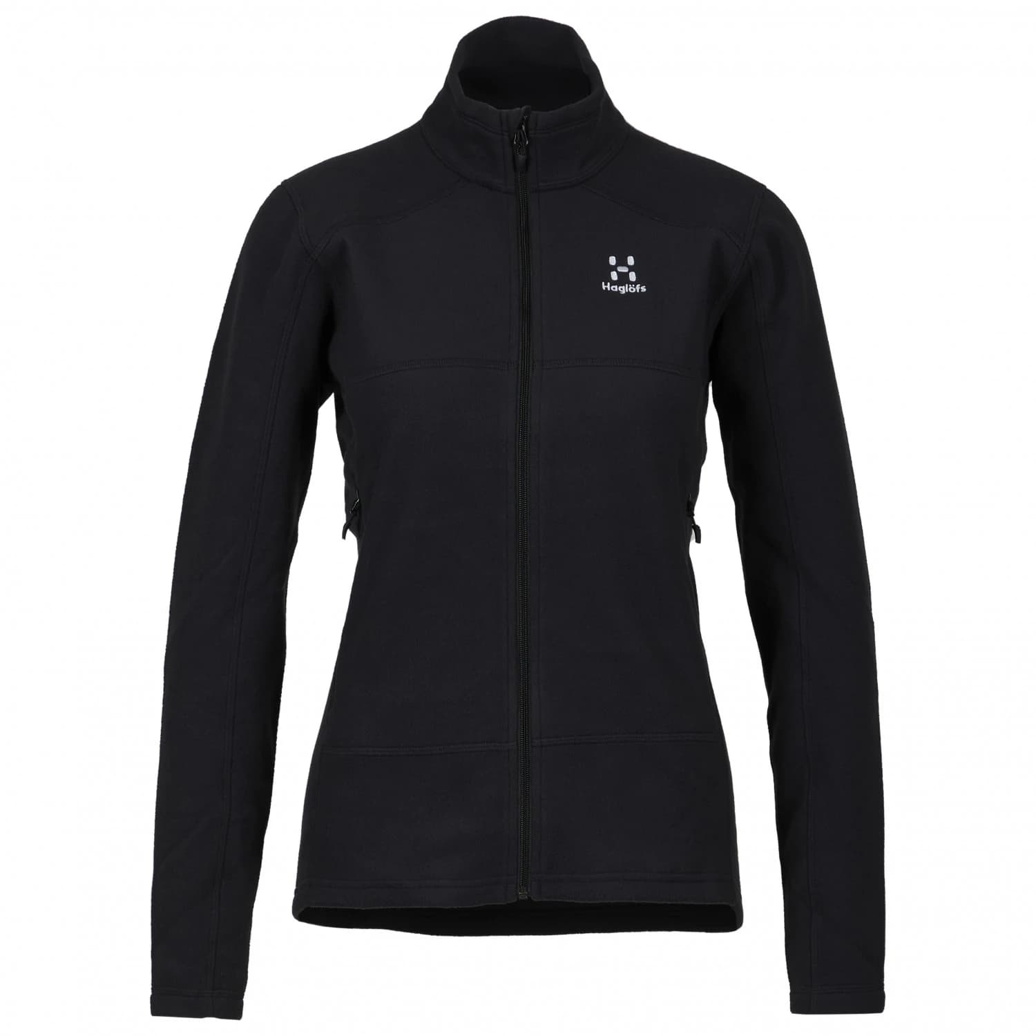 Дамско поларено яке Haglöfs Women's Buteo Mid Jacket Fleece jacket - True Black