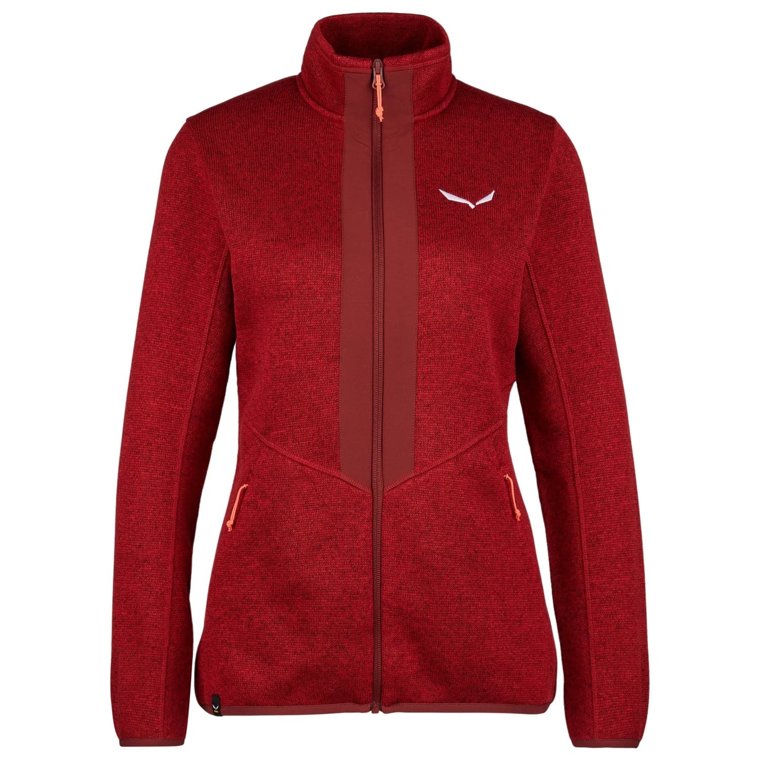 Дамско поларено яке Salewa Women's Rocca 2 PL Full Zip Fleece jacket - Syrah Melange