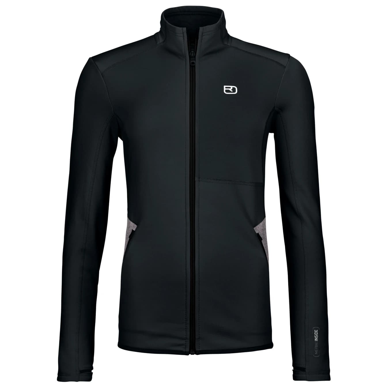 Дамско вълнено яке Ortovox Women's Fleece Jacket Fleece jacket - Black Raven III