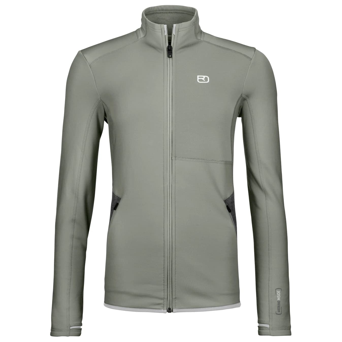 Дамско вълнено яке Ortovox Women's Fleece Jacket Fleece jacket - Green Sage
