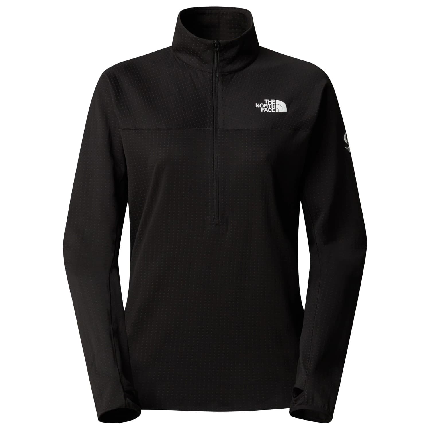 Дамски поларен пуловер The North Face Women's Summit Futurefleece LT 1/2 Zip Fleece jumper - TNF Black / Black