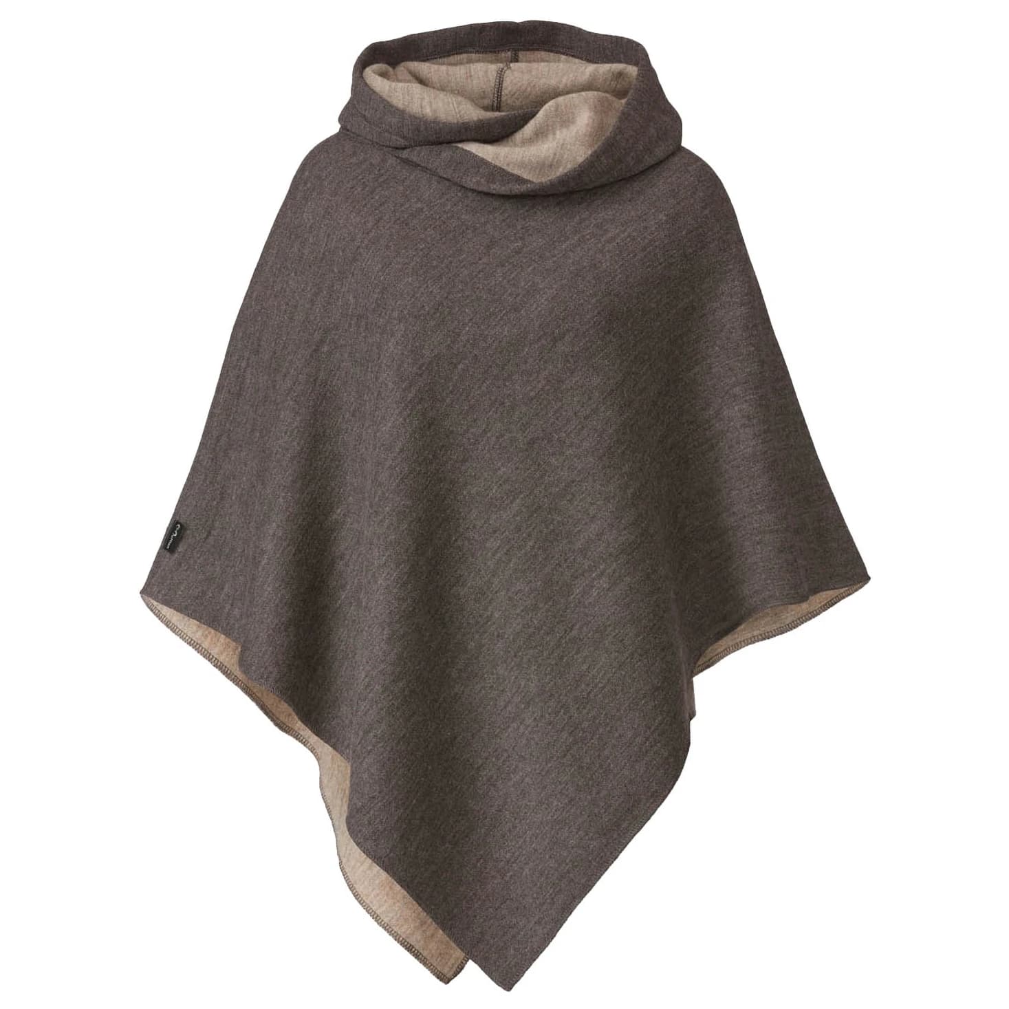 Дамско вълнено яке Mufflon Women's Maxi Poncho - Granit / Stone
