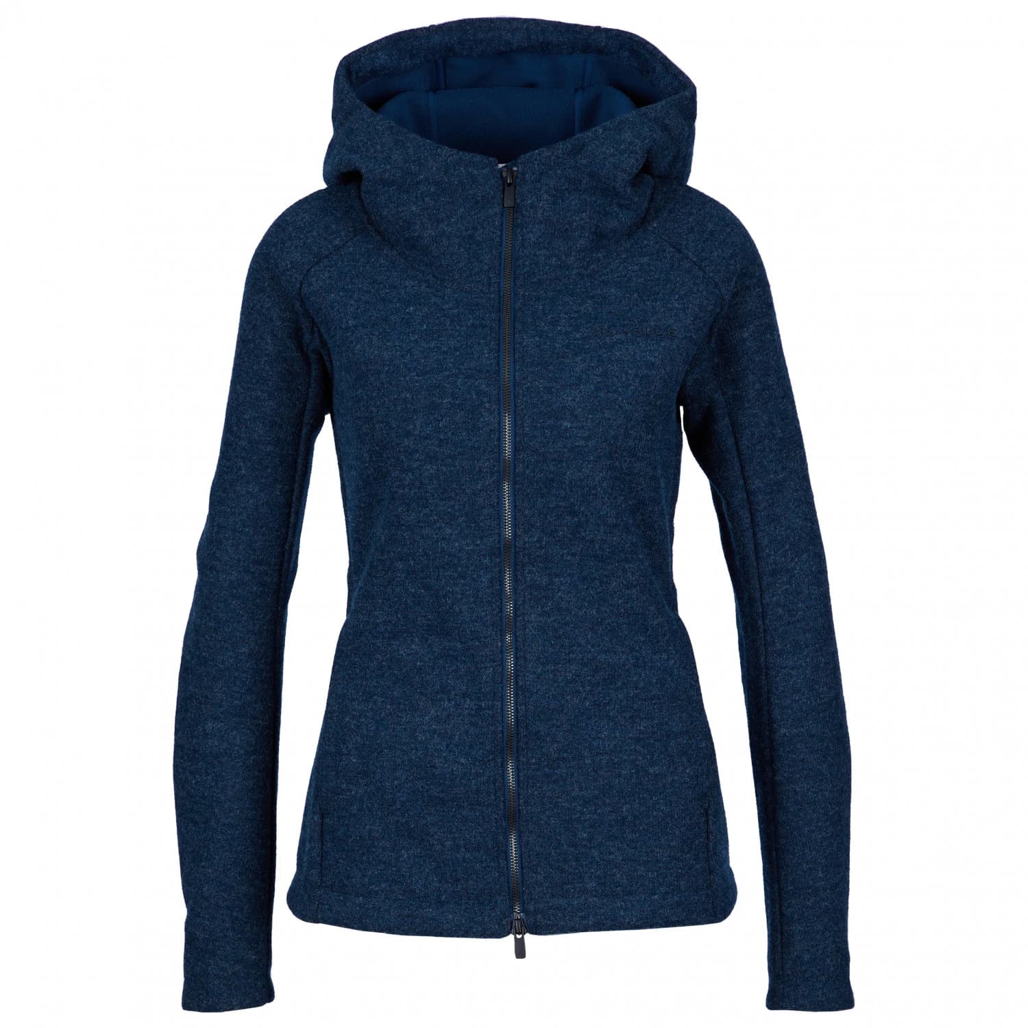 Дамско вълнено яке Vaude Women's Pellice Wool Jacket - Dark Sea