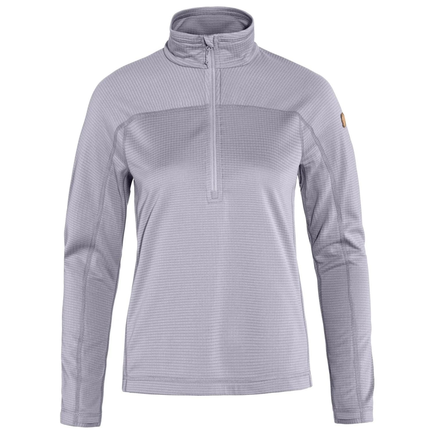 Дамски поларен пуловер Fjällräven Women's Abisko Lite Fleece Half Zip Fleece jumper - Lavender Mist