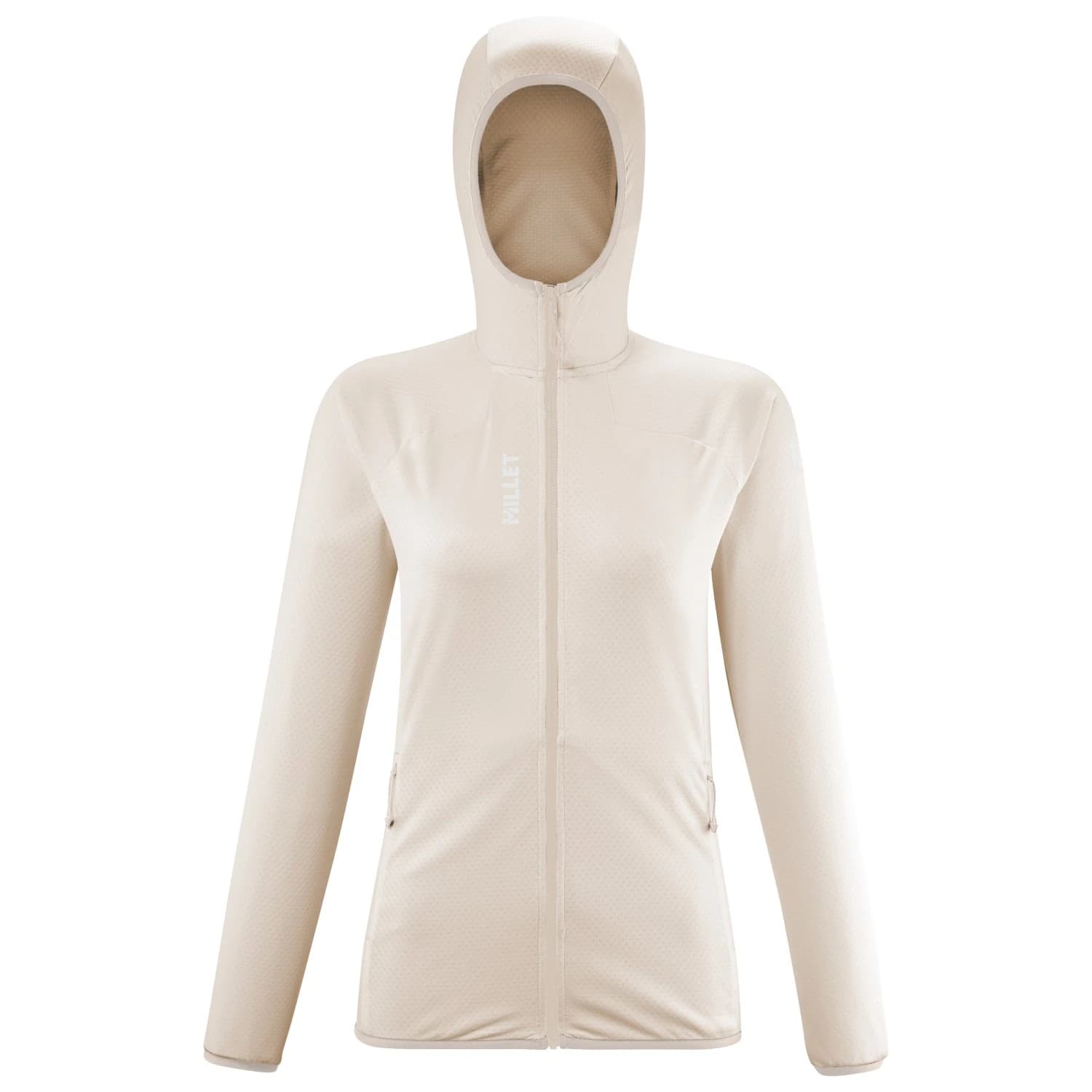 Дамско поларено яке Millet Women's Lokka Hoodie III Fleece jacket - Vanilla Cream