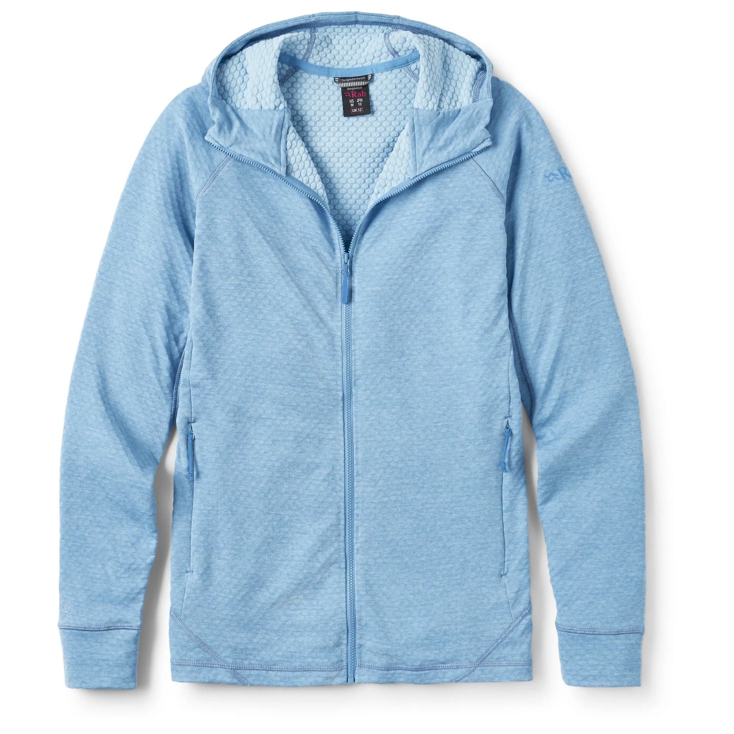 Дамско поларено яке Rab Women's Nexus Hoody Fleece jacket - Bluebird