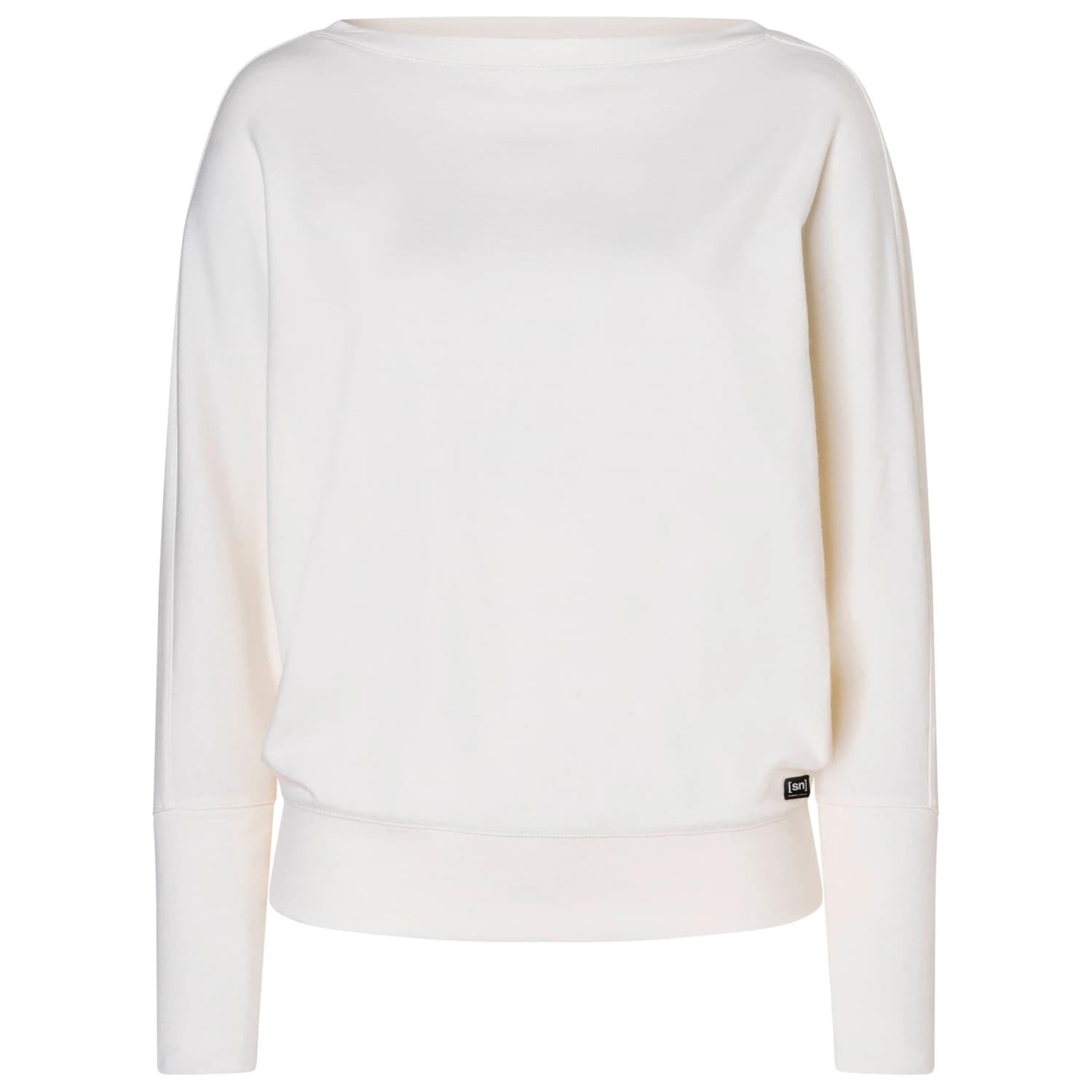 Дамски вълнен пуловер super.natural Women's Kula Sweater Longsleeve - Fresh White