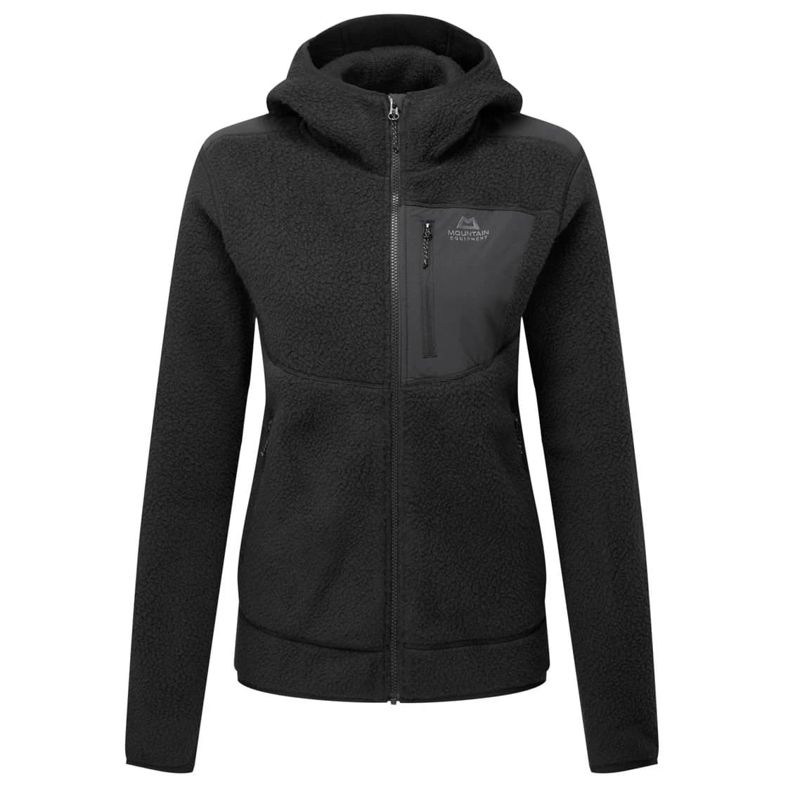 Дамско поларено яке Mountain equipment Women's Highpile Hooded Jacket Fleece jacket - Black