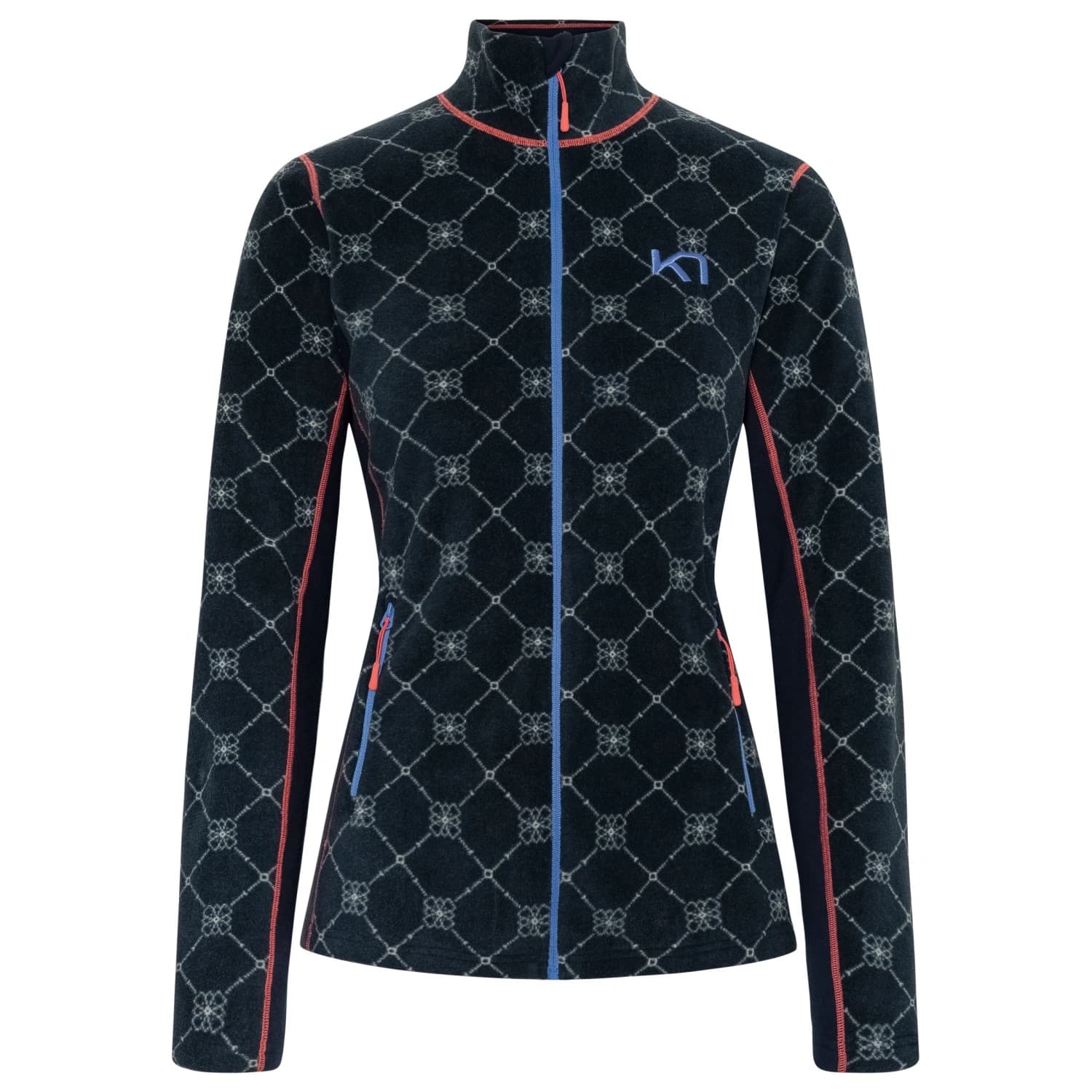 Поларено яке Kari Traa Women's Thalena Fleece Fleece jacket - Dark Navy Blue