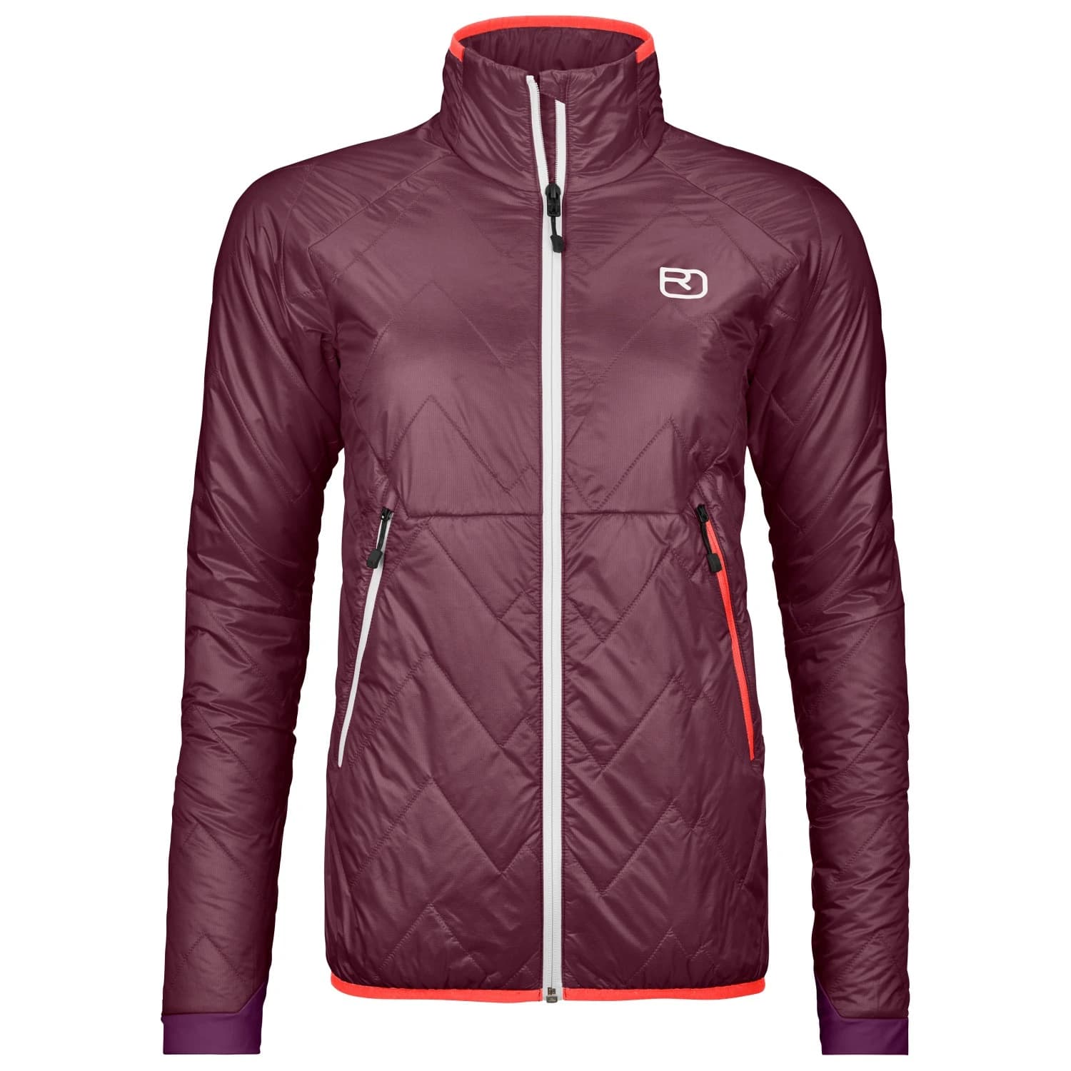 Дамско вълнено яке Ortovox Women's Swisswool Piz Vial Jacket Insulation jacket - Winetasting