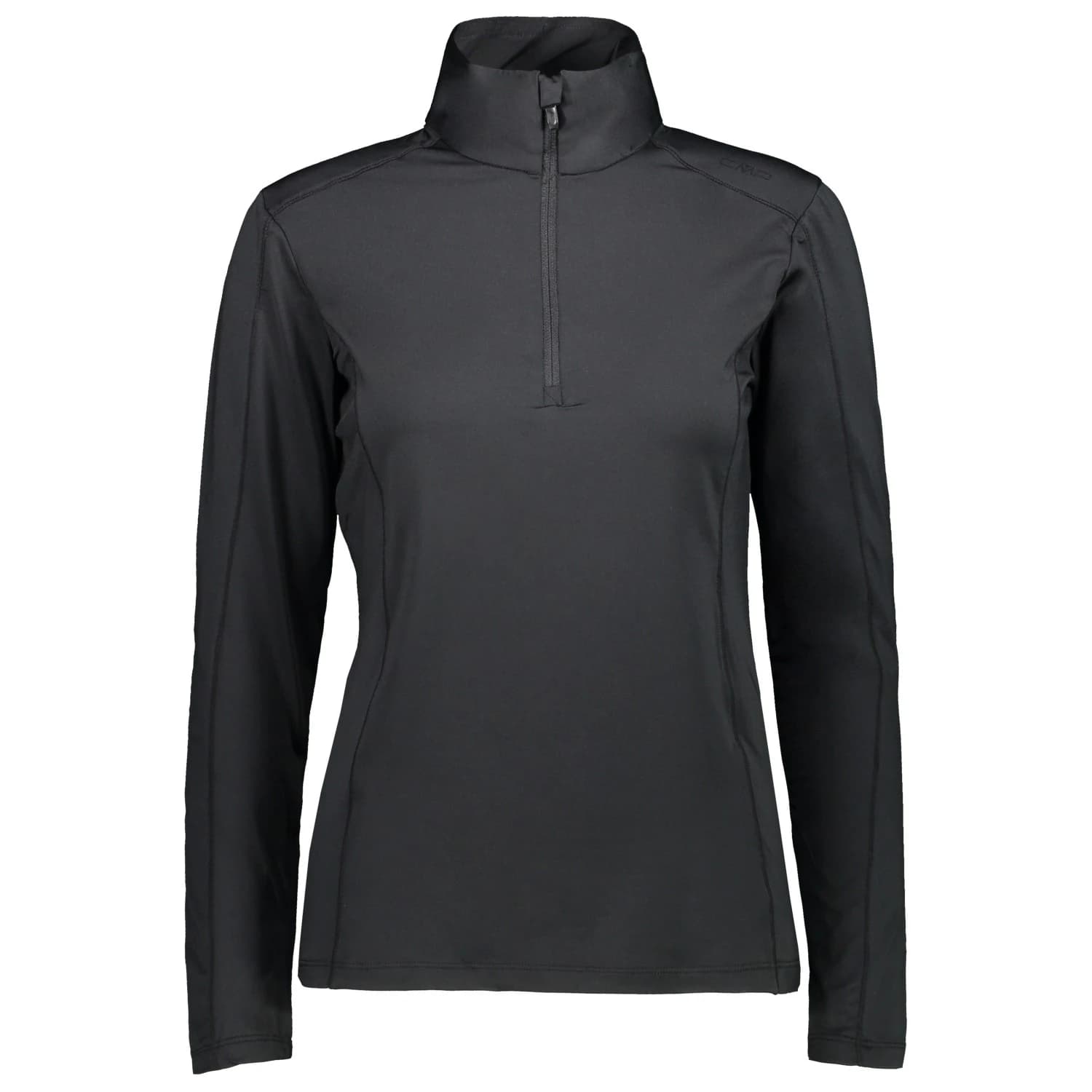 Дамски поларен пуловер CMP Women's Sweat Softech Fleece jumper - Nero