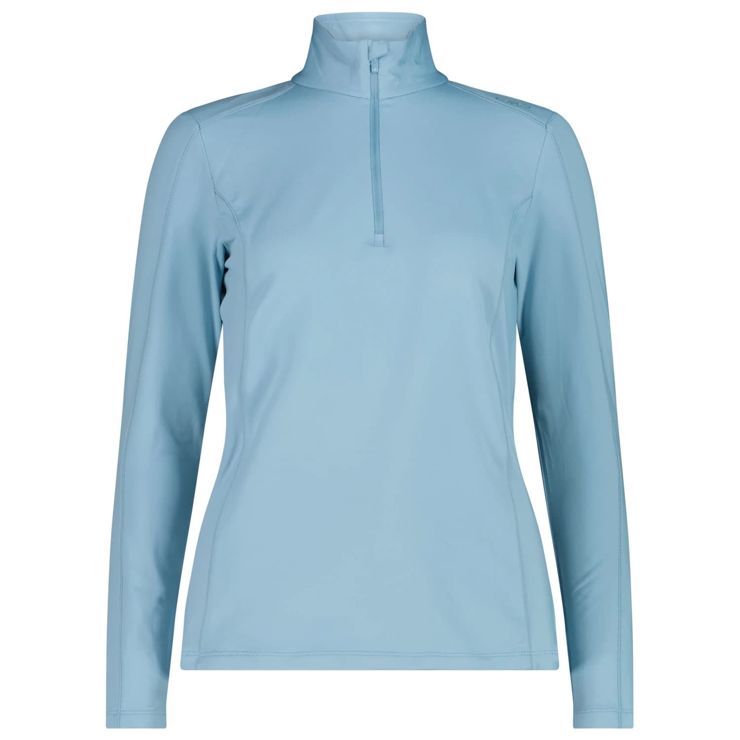 Дамски поларен пуловер CMP Women's Sweat Softech Fleece jumper - Cool Blue