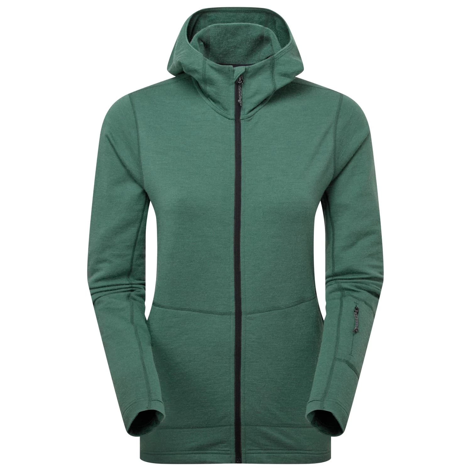 Дамски вълнен пуловер ARTILECT Women's Quandary Peak Hoodie Merino jacket - Sagebrush
