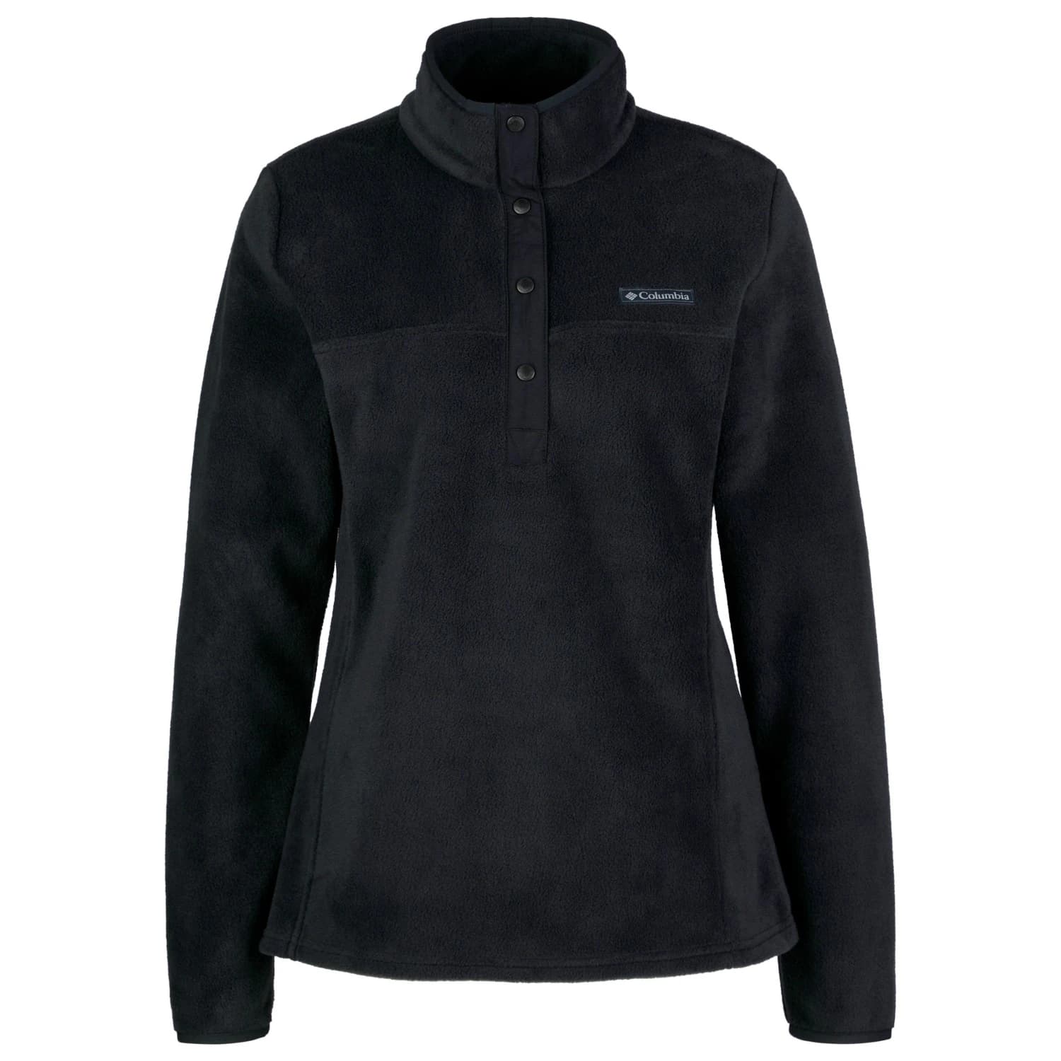 Дамски поларен пуловер Columbia Women's Benton Springs 1/2 Snap Pull Over II Fleece jumper - Black