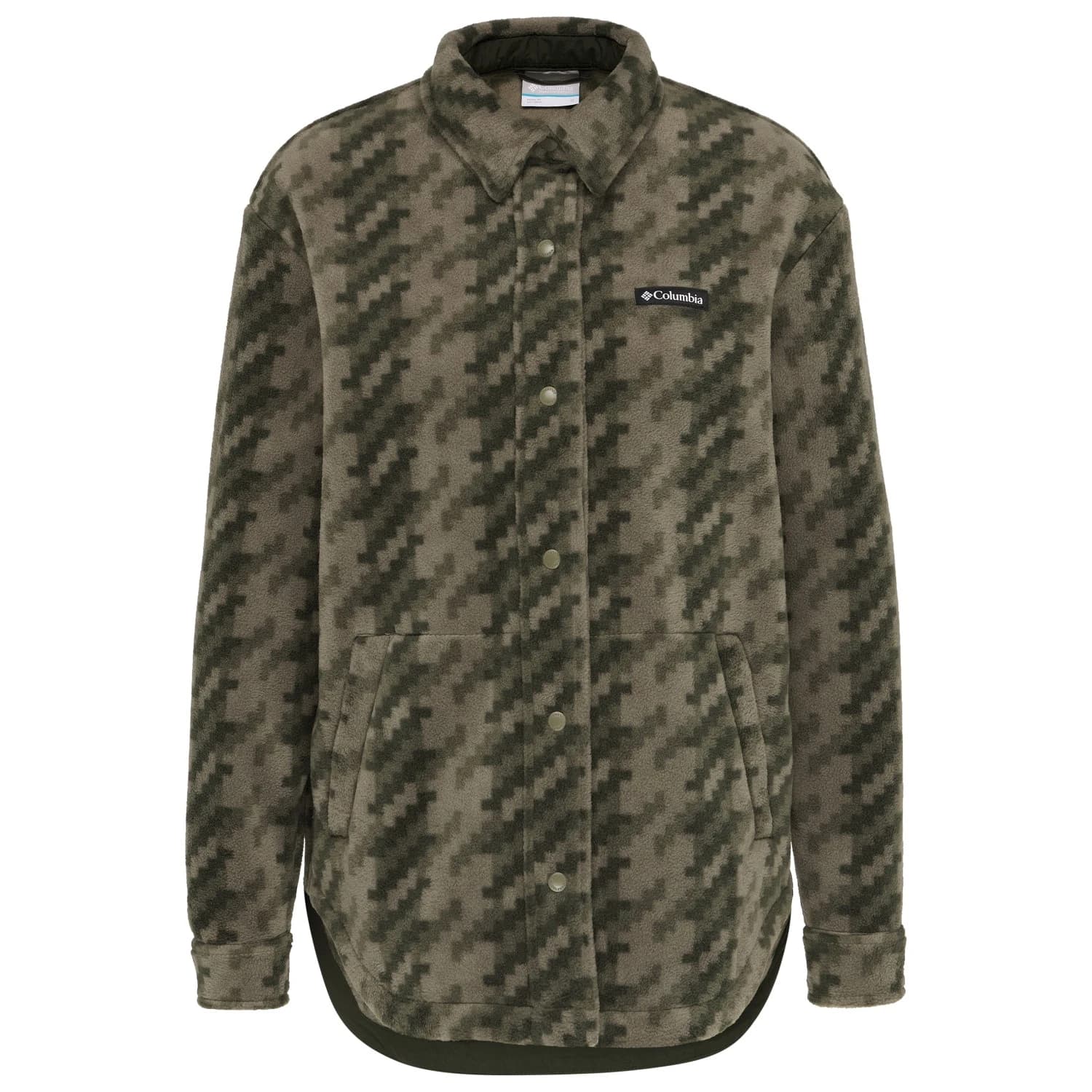 Поларено яке Columbia Women's Benton Springs Shirt Jacket II Fleece jacket - Stone Green / Twills