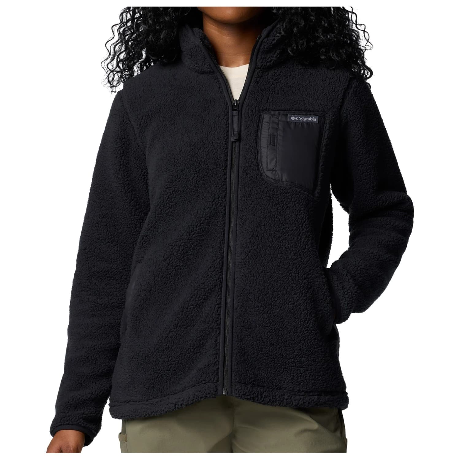 Дамско поларено яке Columbia Women's West Bend Full Zip II Fleece jacket - Black