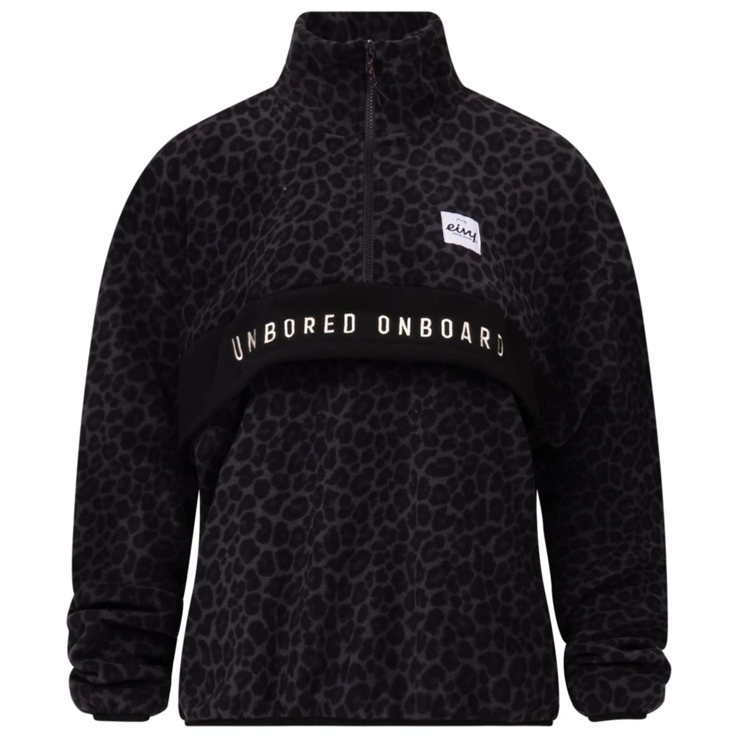 Поларен пуловер Eivy Women's Ball Fleece Fleece jumper - Black Leopard