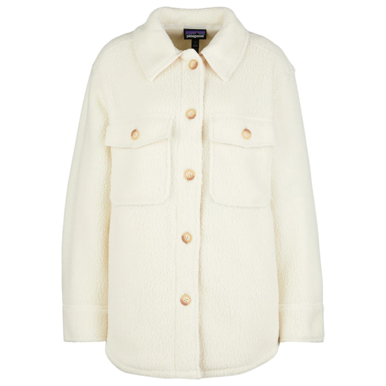 Дамско поларено яке Patagonia Women's Retro Pile Shacket Fleece jacket - Natural