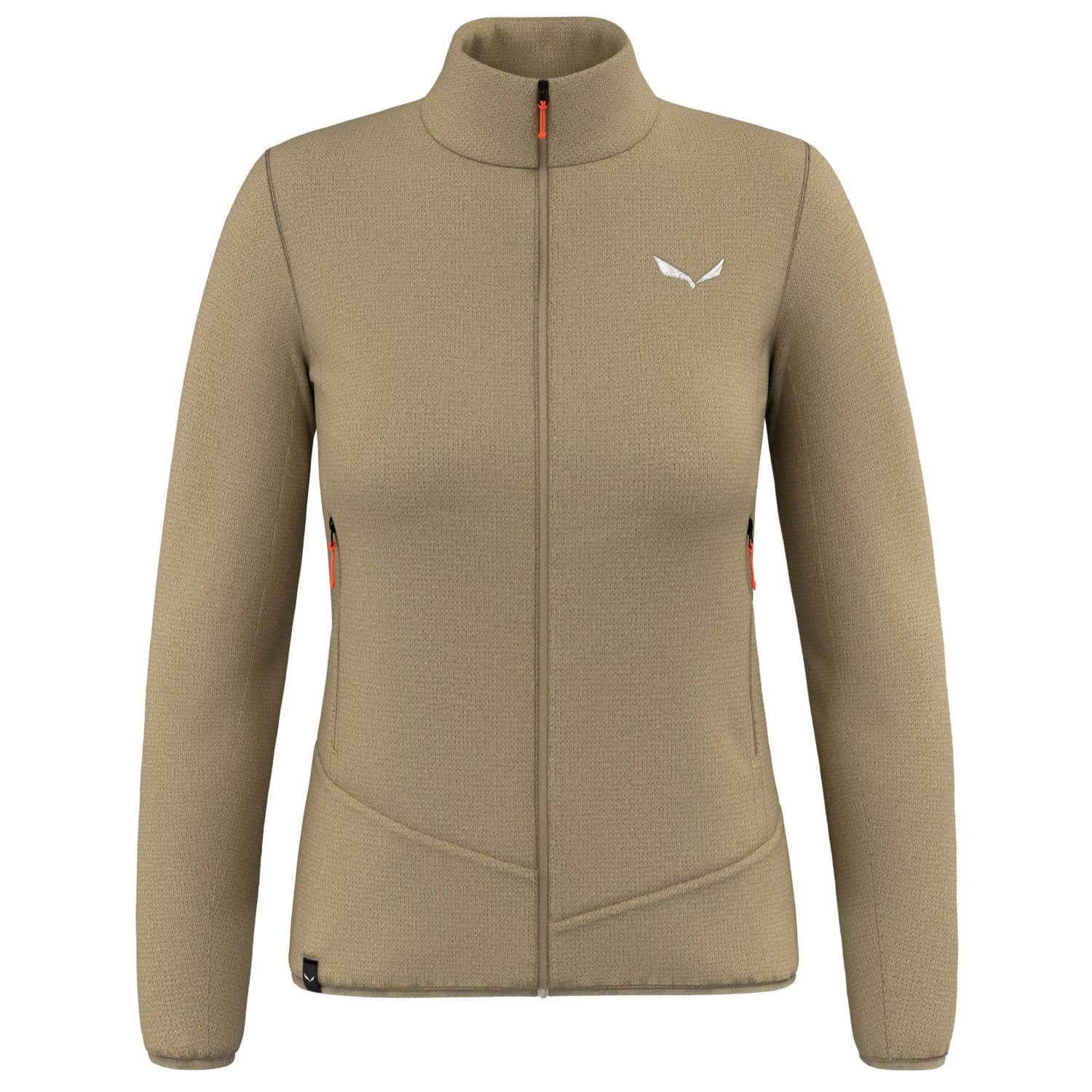 Дамско поларено яке Salewa Women's Puez Rocca Polarlite Jacket Fleece jacket - Quicksand