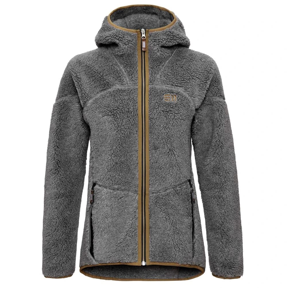 Поларено яке Elevenate Women's Glacier Pile Hood Fleece jacket - Rock