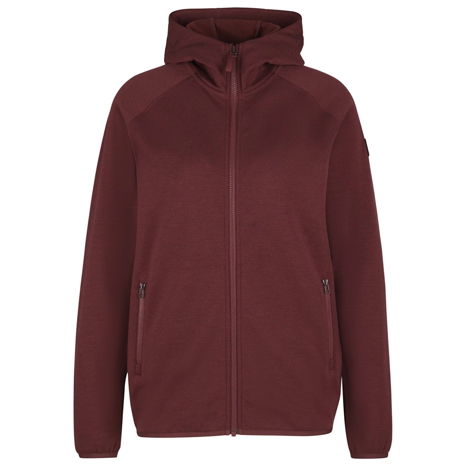 Дамско вълнено яке Stoic Women's MerinoFleece335 MMXX. Lulea Zip Hoody Fleece jacket - Pure Chocolate