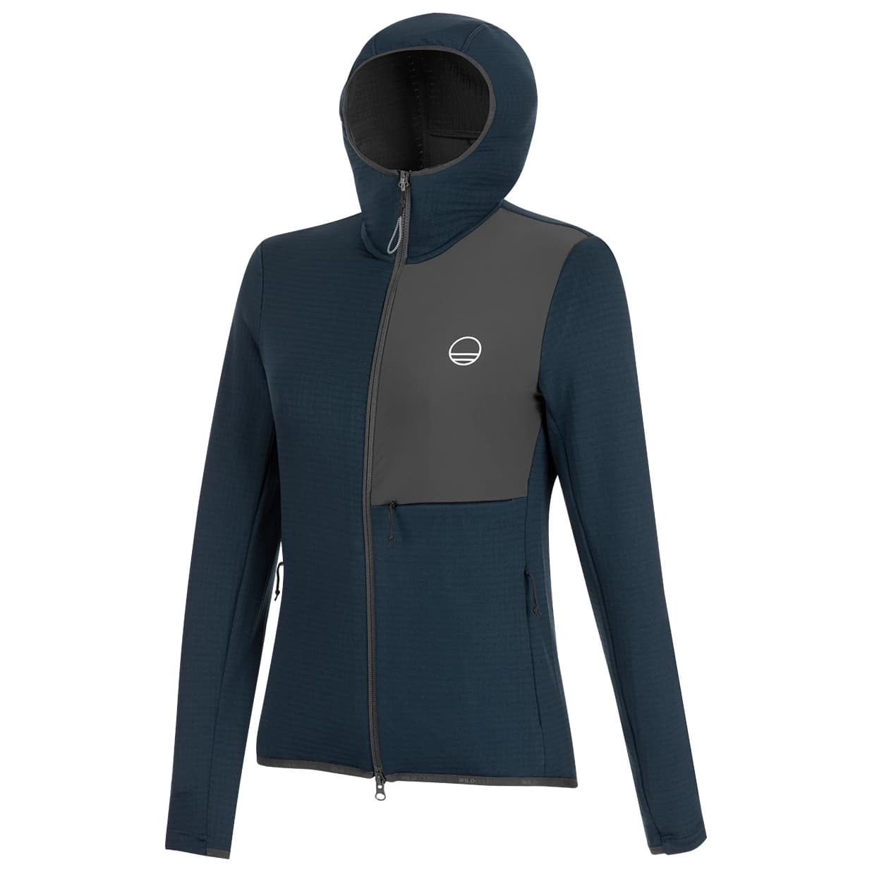 Дамско поларено яке Wild Country Women's Session Pro Hoody Fleece jacket - Navy / 0870