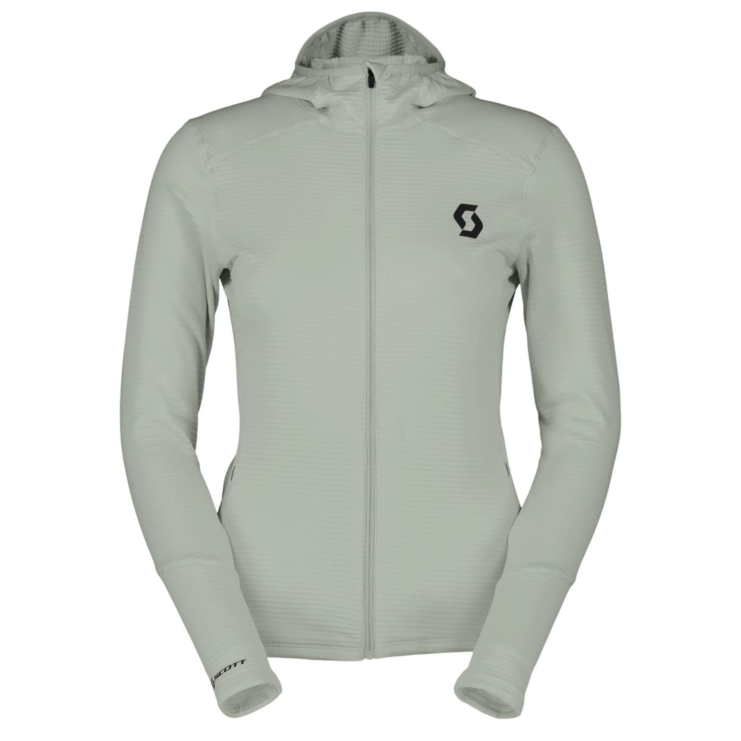 Дамско поларено яке Scott Women's Hoody Defined Light Fleece jacket - Spray Grey
