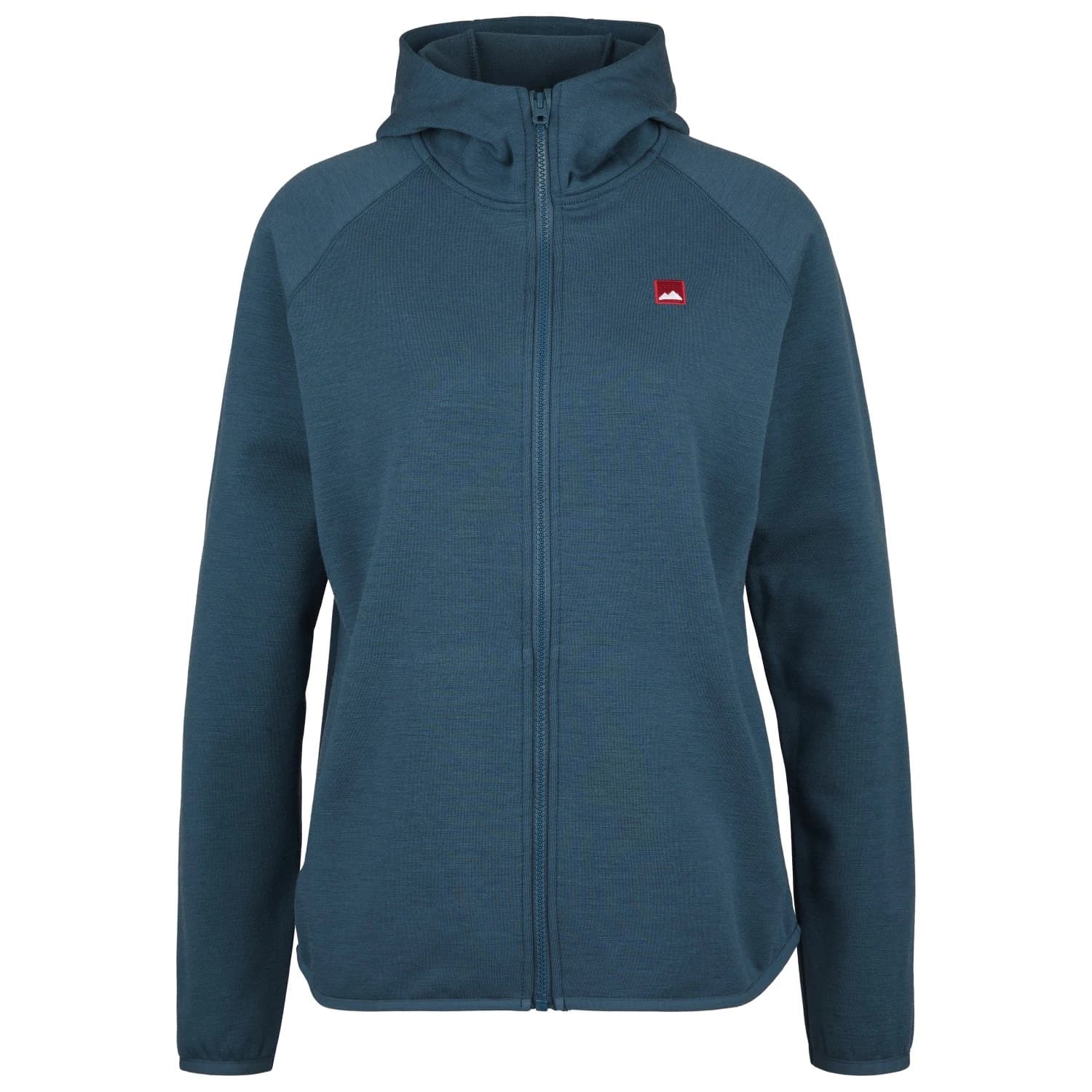 Вълнен пуловер Bergfreunde Women's MerinoFleece NeuffenBF. Zip Hoody Fleece jacket - Dark Sea Blue