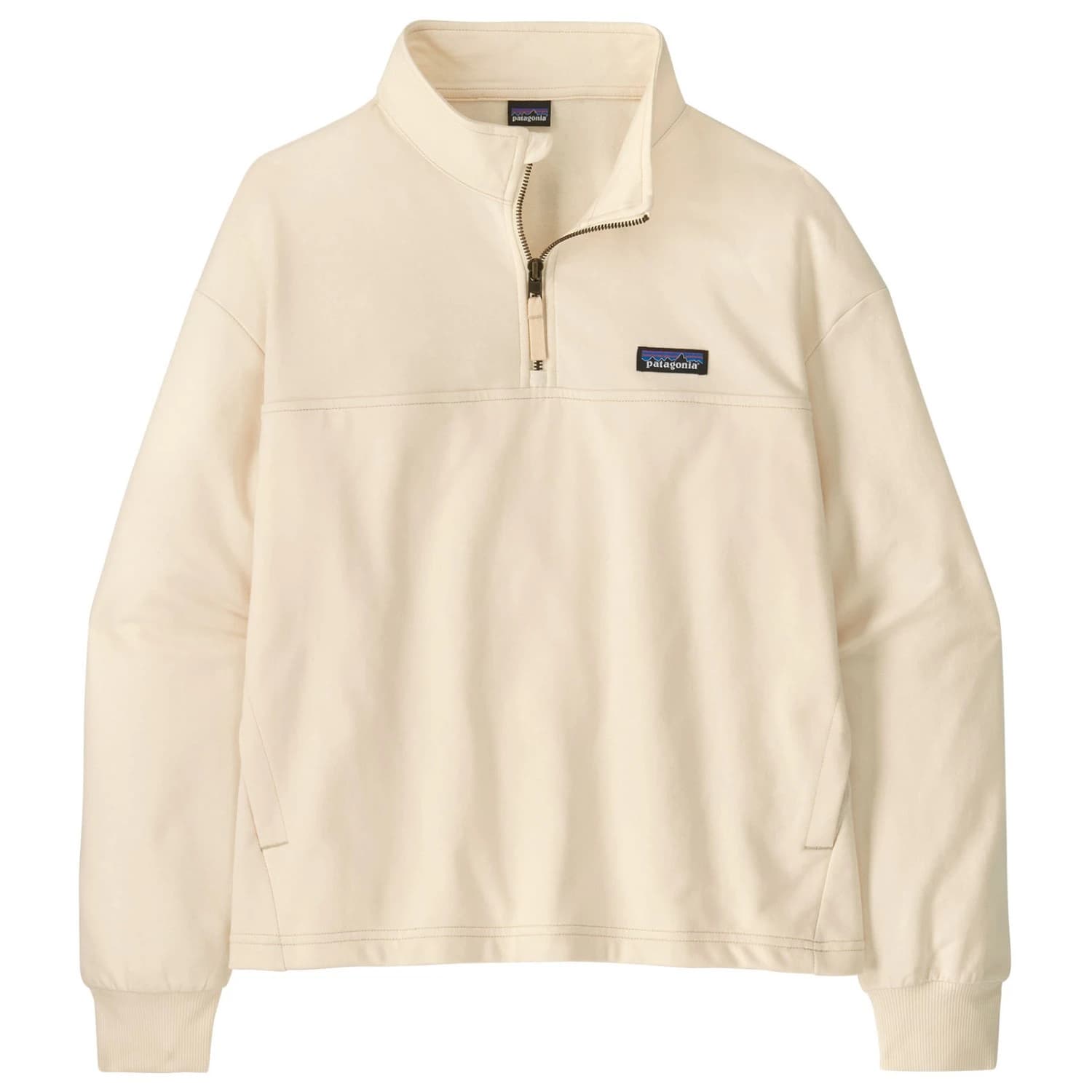 Дамски поларен пуловер Patagonia Women's Ahnya P/O Fleece jumper - Natural