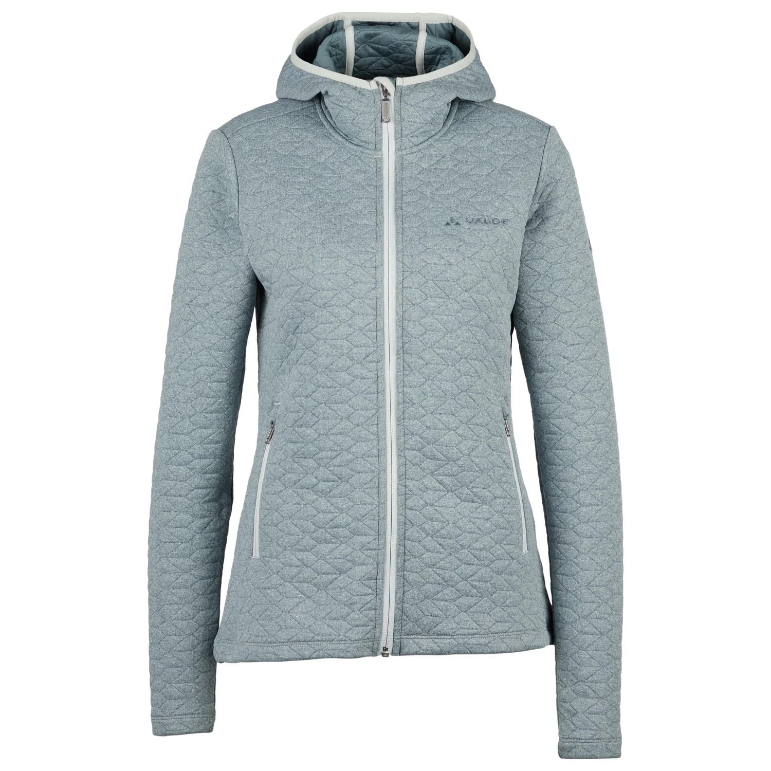 Дамско поларено яке Vaude Women's Bargis Jacket Fleece jacket - Pigeon Grey
