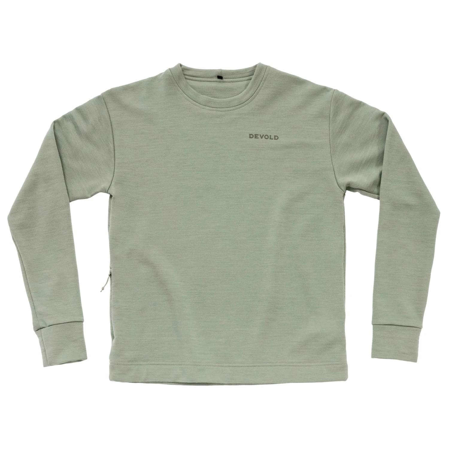 Дамски вълнен пуловер Devold Women's Everyday Crew Merino longsleeve - Fog